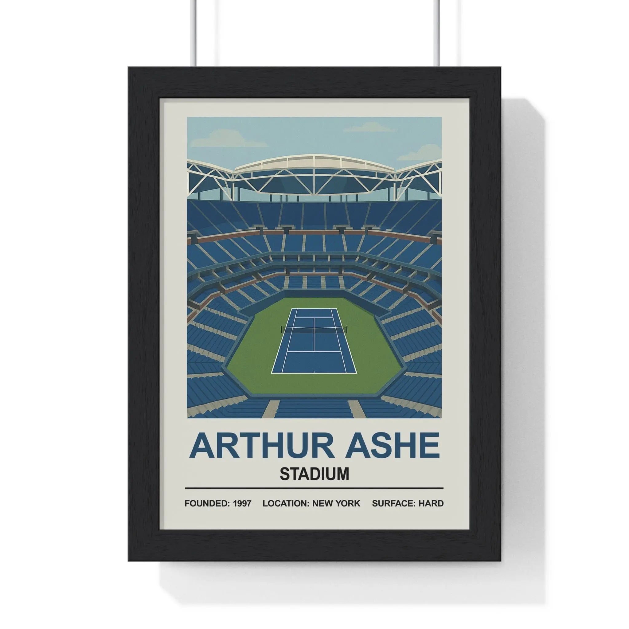 Arthur Ashe Stadium Print