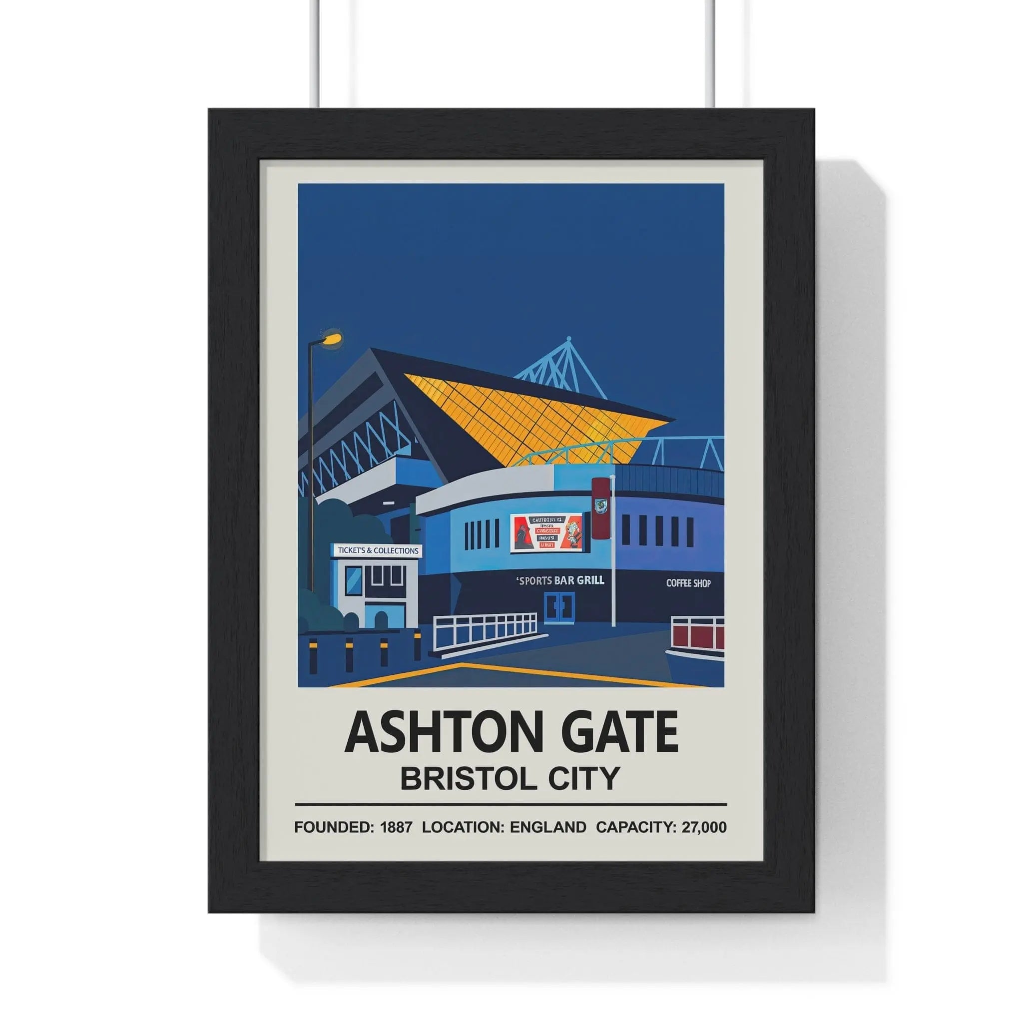 Bristol City Ashton Gate Stadium Print