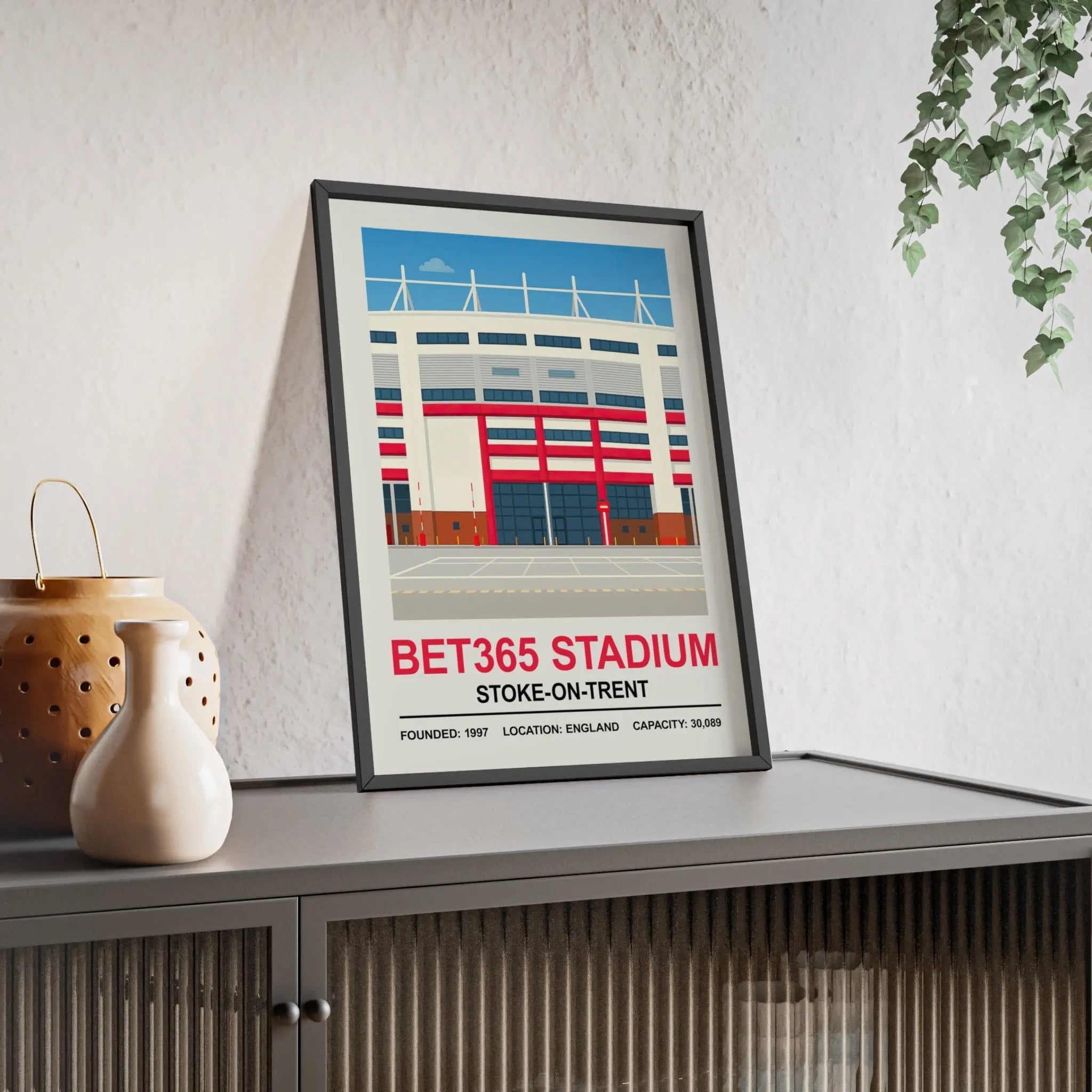 Stoke City Bet365 Stadium Print