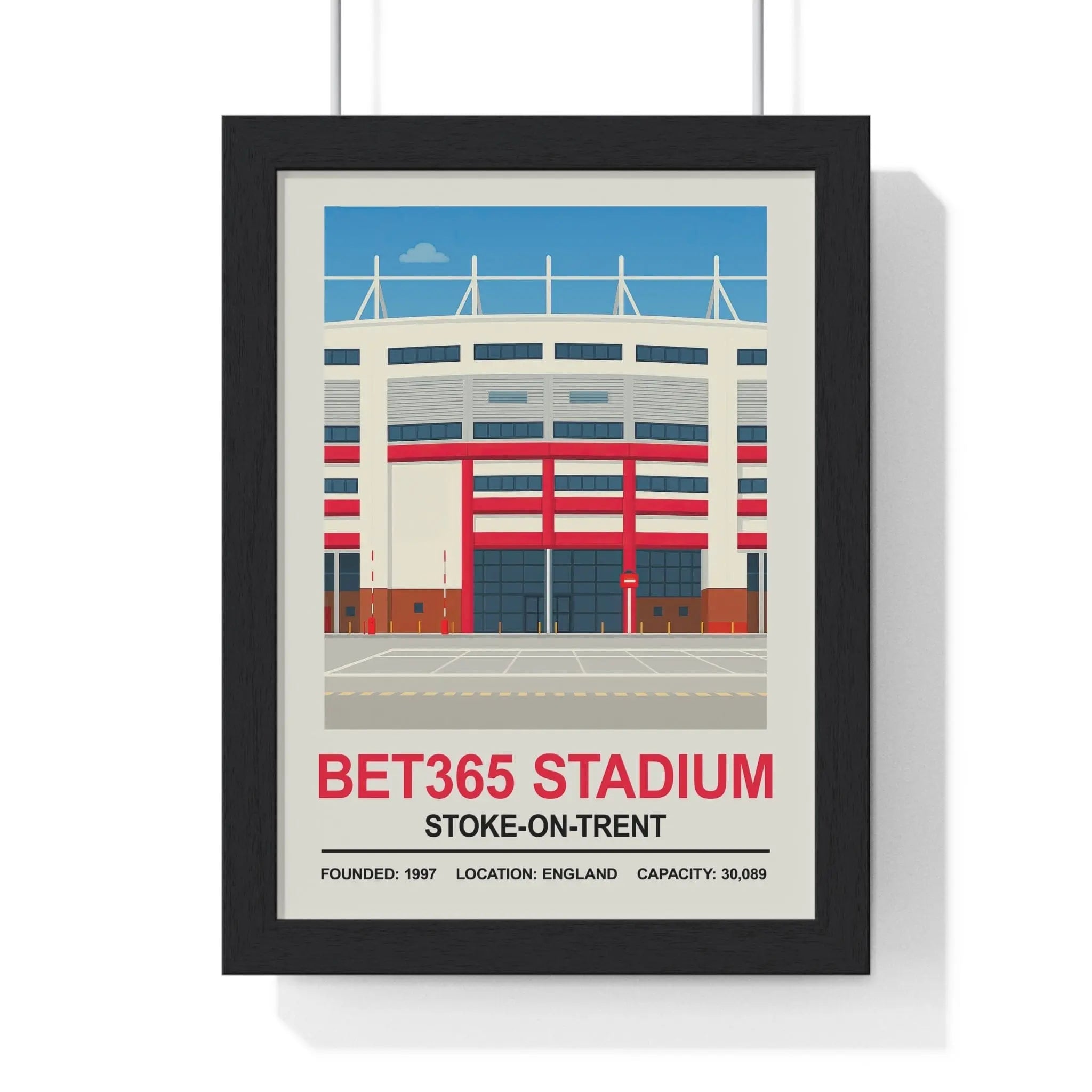 Stoke City Bet365 Stadium Print