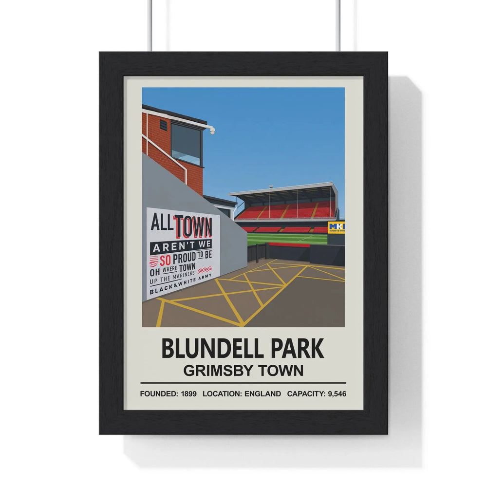 Grimsby Town Blundell Park Stadium Print
