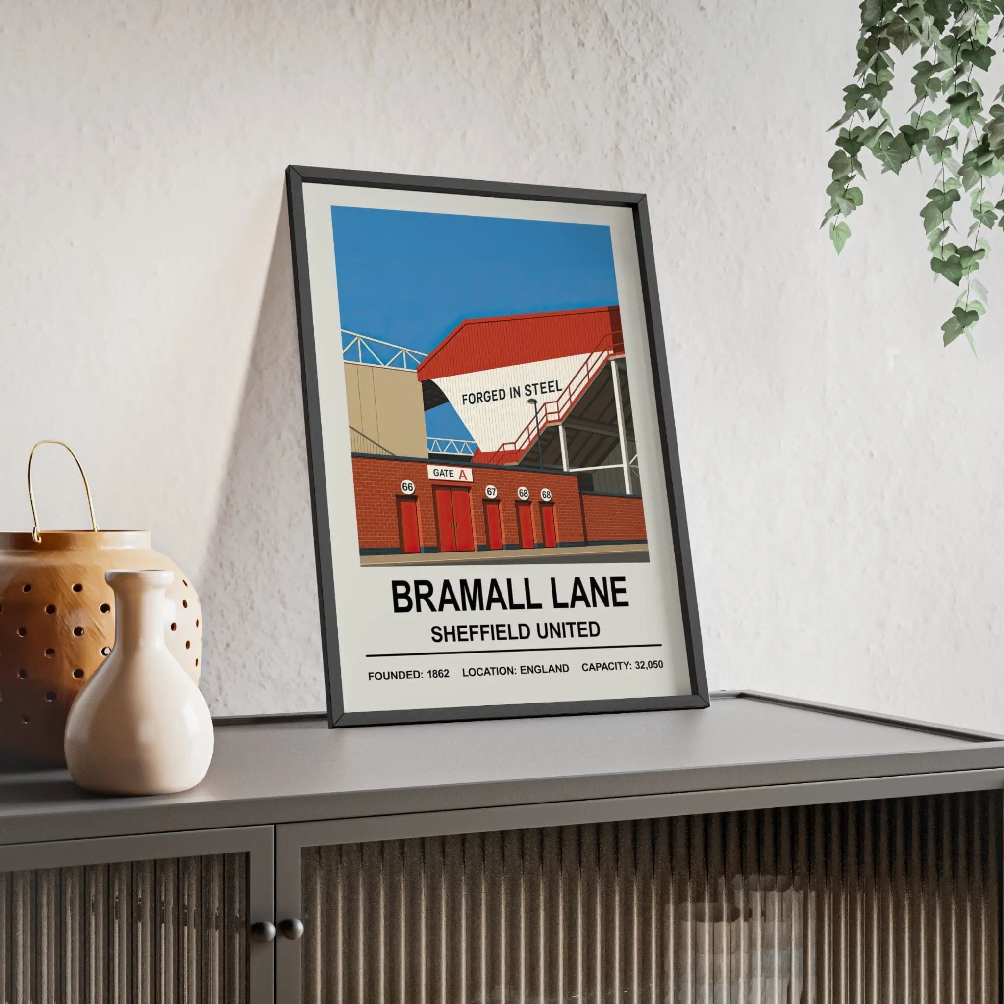 Sheffield United Bramall Lane Stadium Print