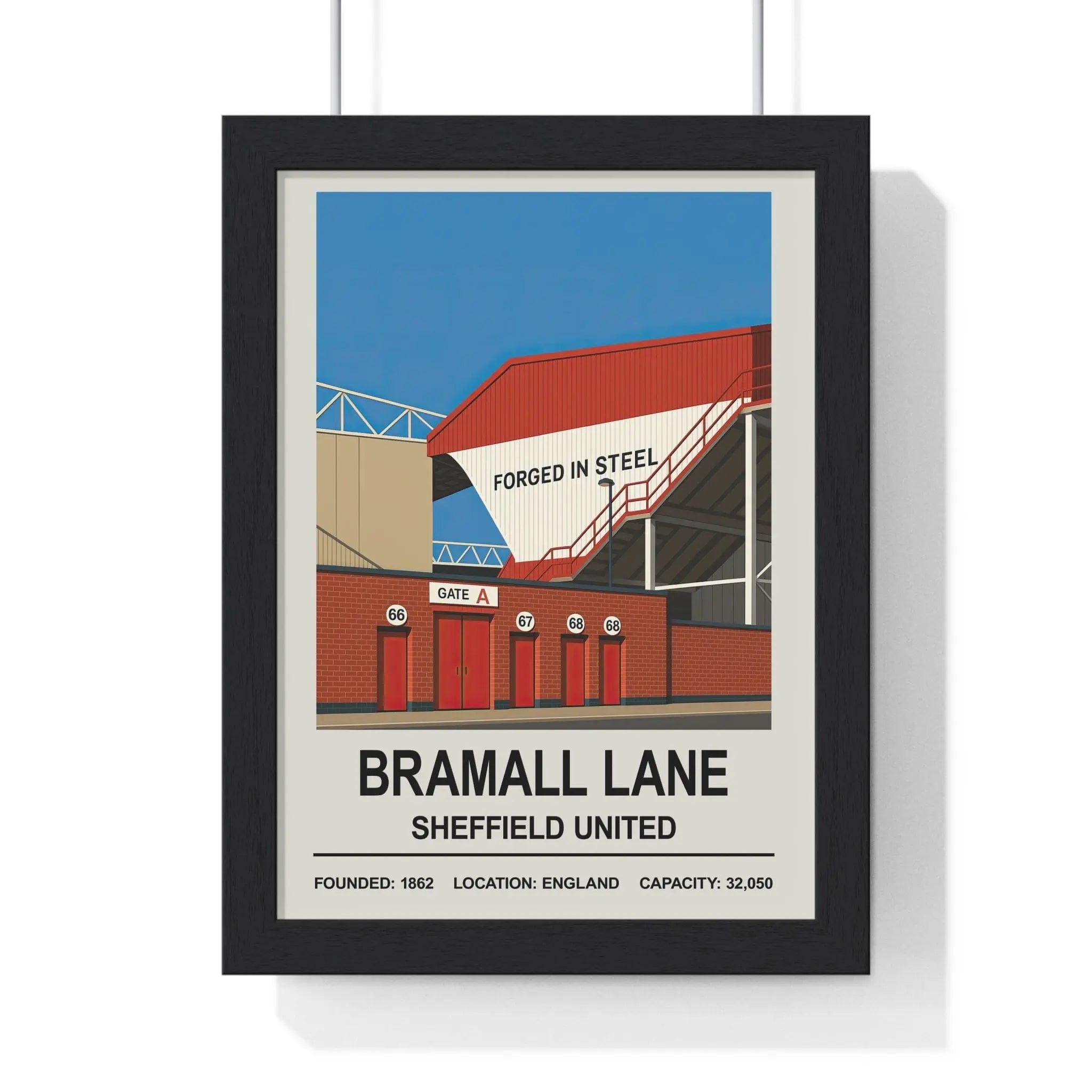 Sheffield United Bramall Lane Stadium Print