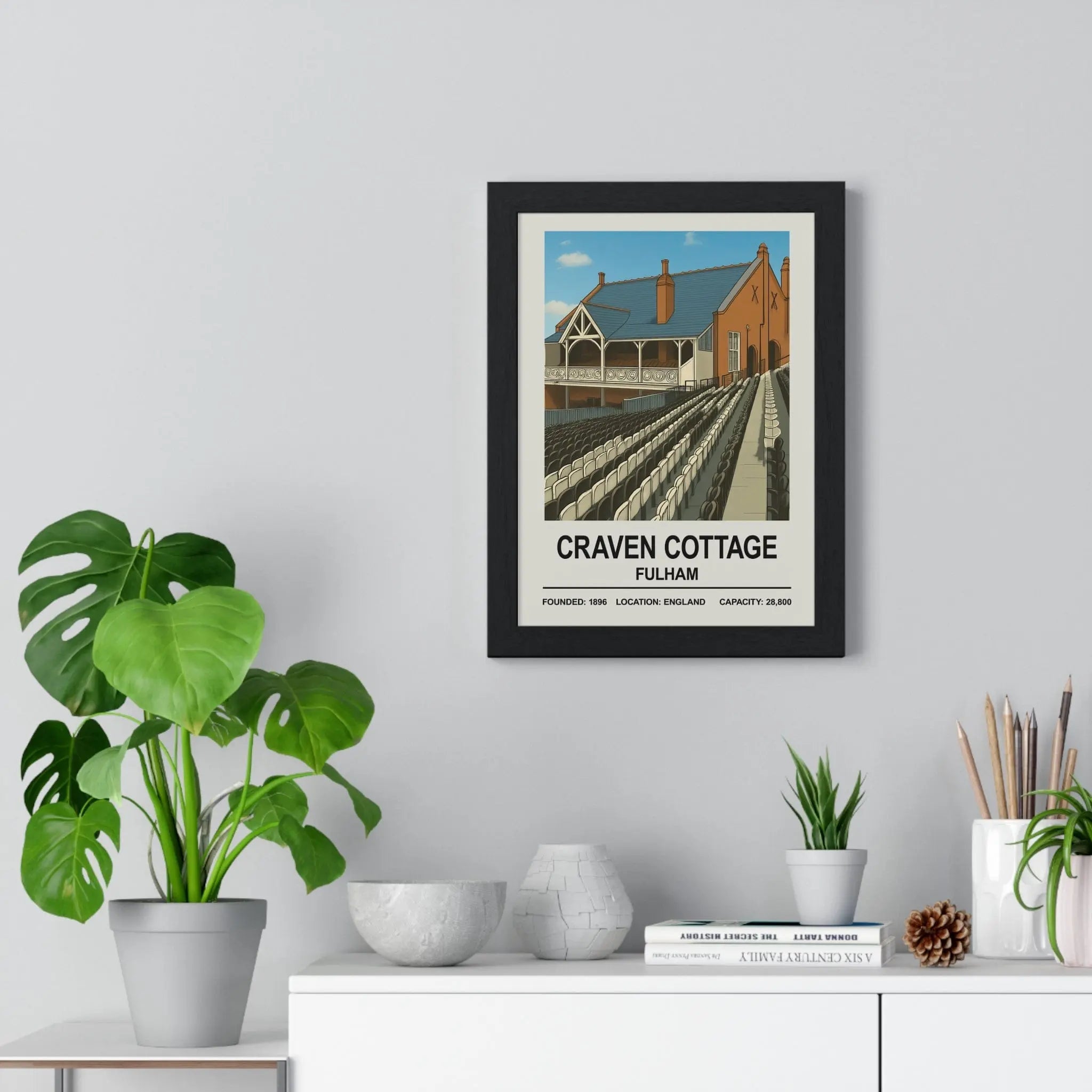Fulham Craven Cottage Stadium Print