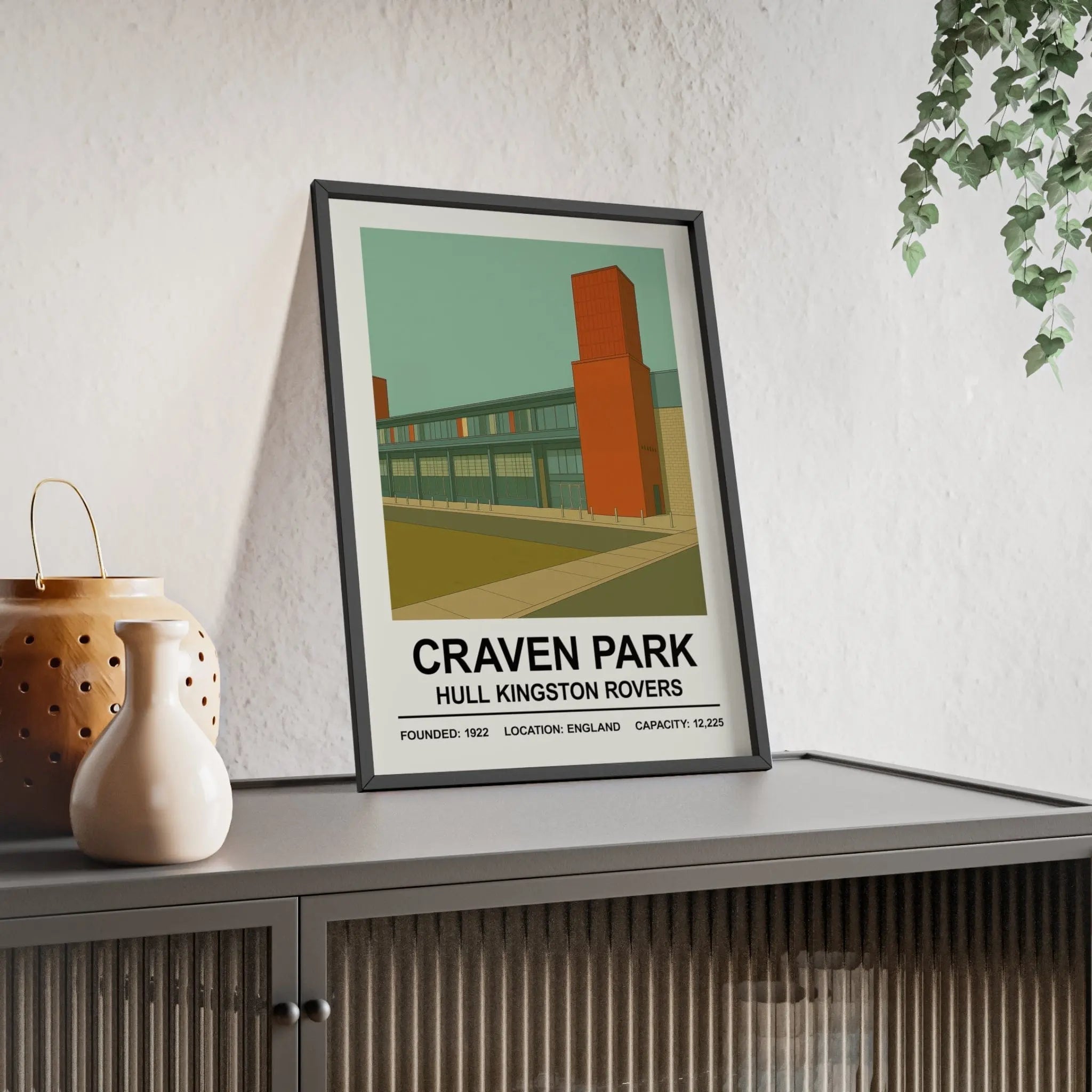 Hull Kingston Rovers Craven Park Stadium Print