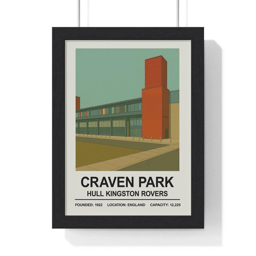 Hull Kingston Rovers Craven Park Stadium Print