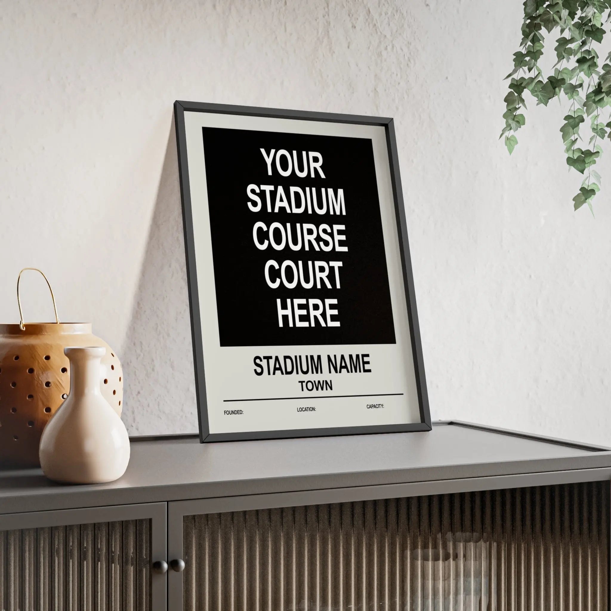 Custom Event Stadium Print