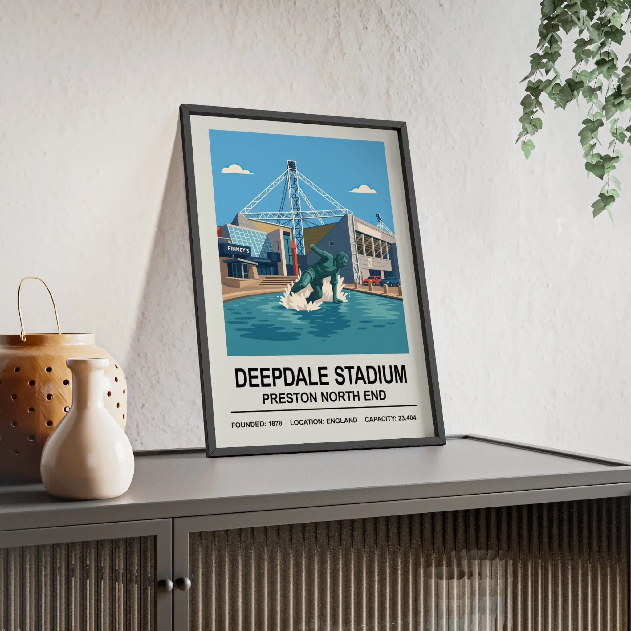 Preston North End Deepdale Stadium Print