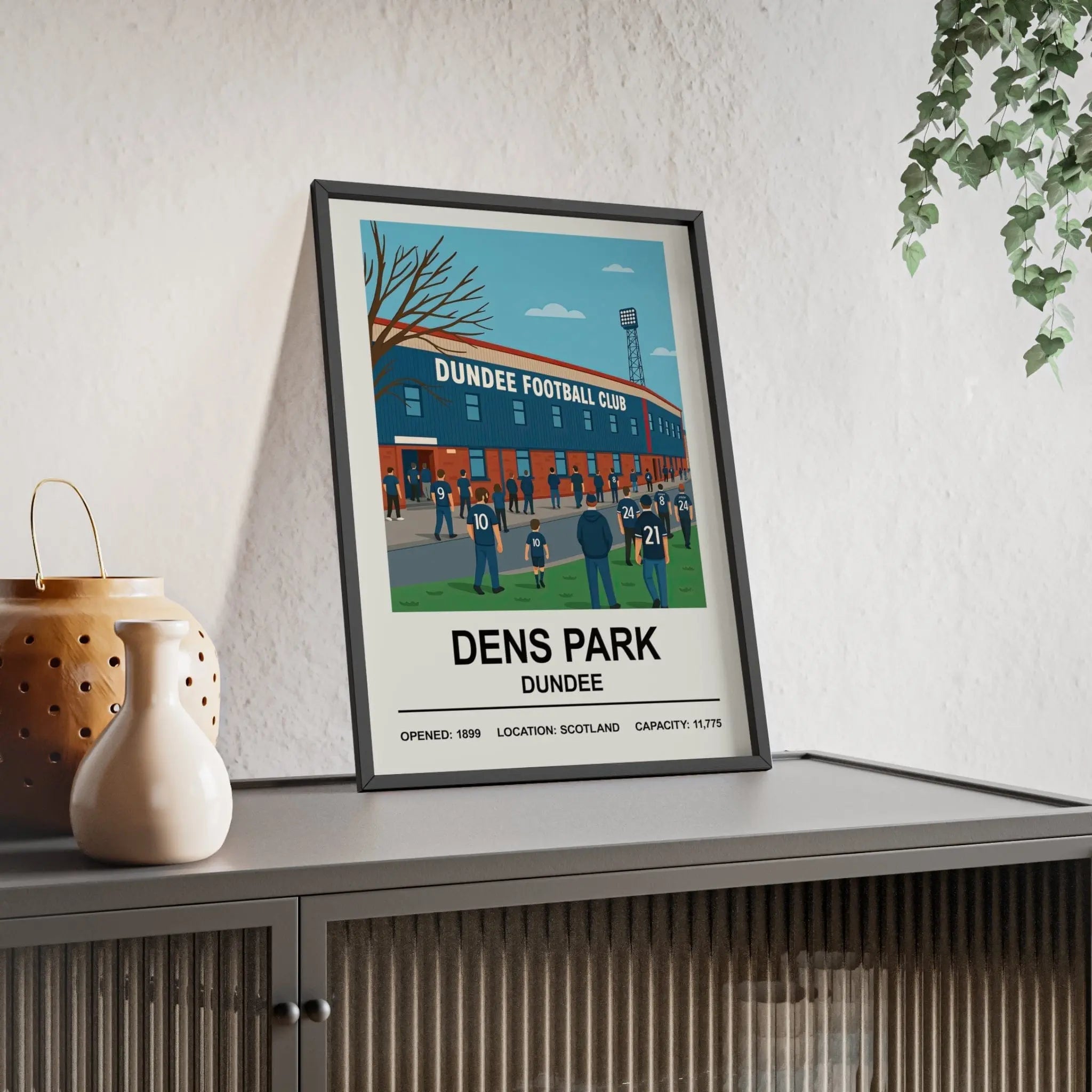 Dundee Dens Park Dundee Stadium Print