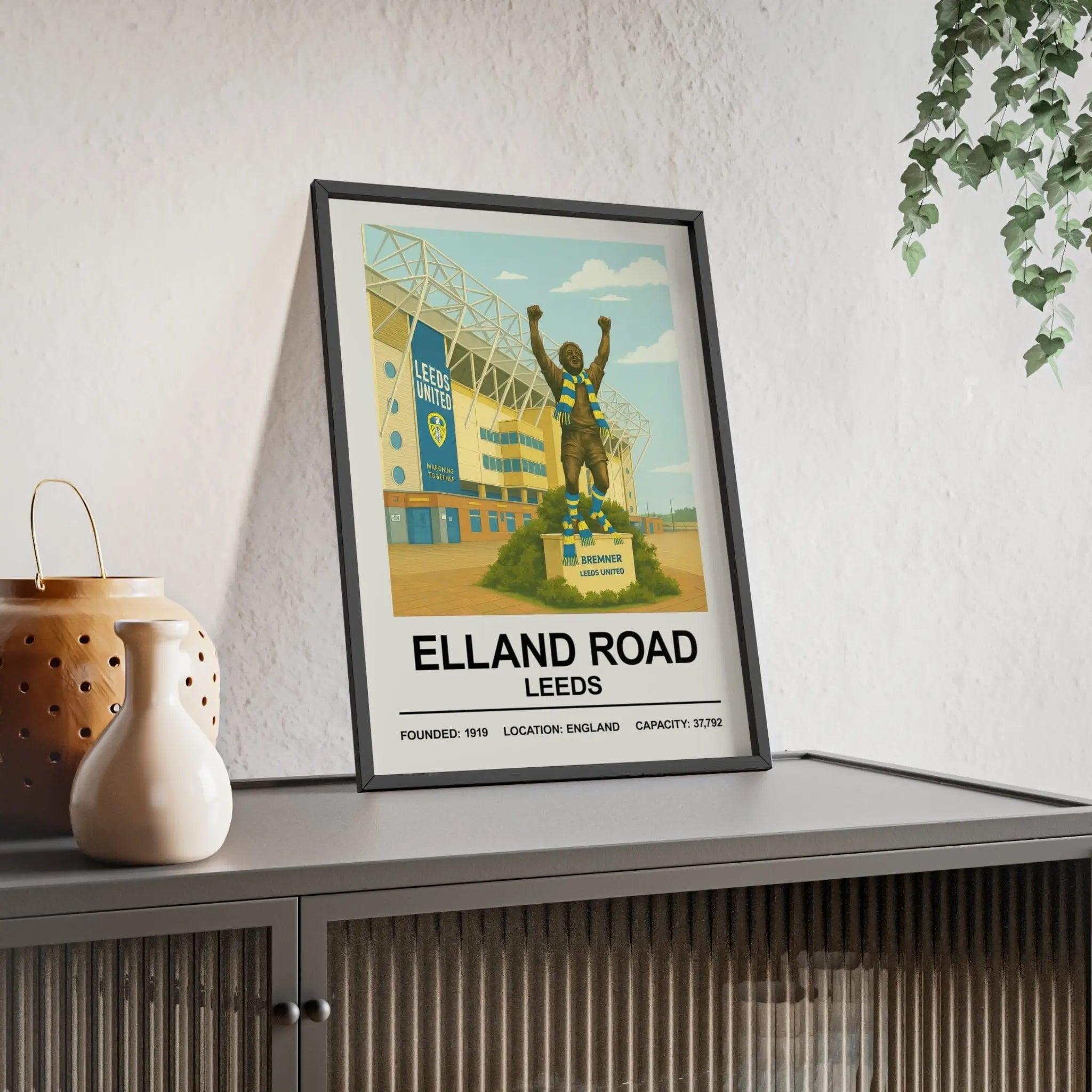 Leeds Elland Road Stadium Print