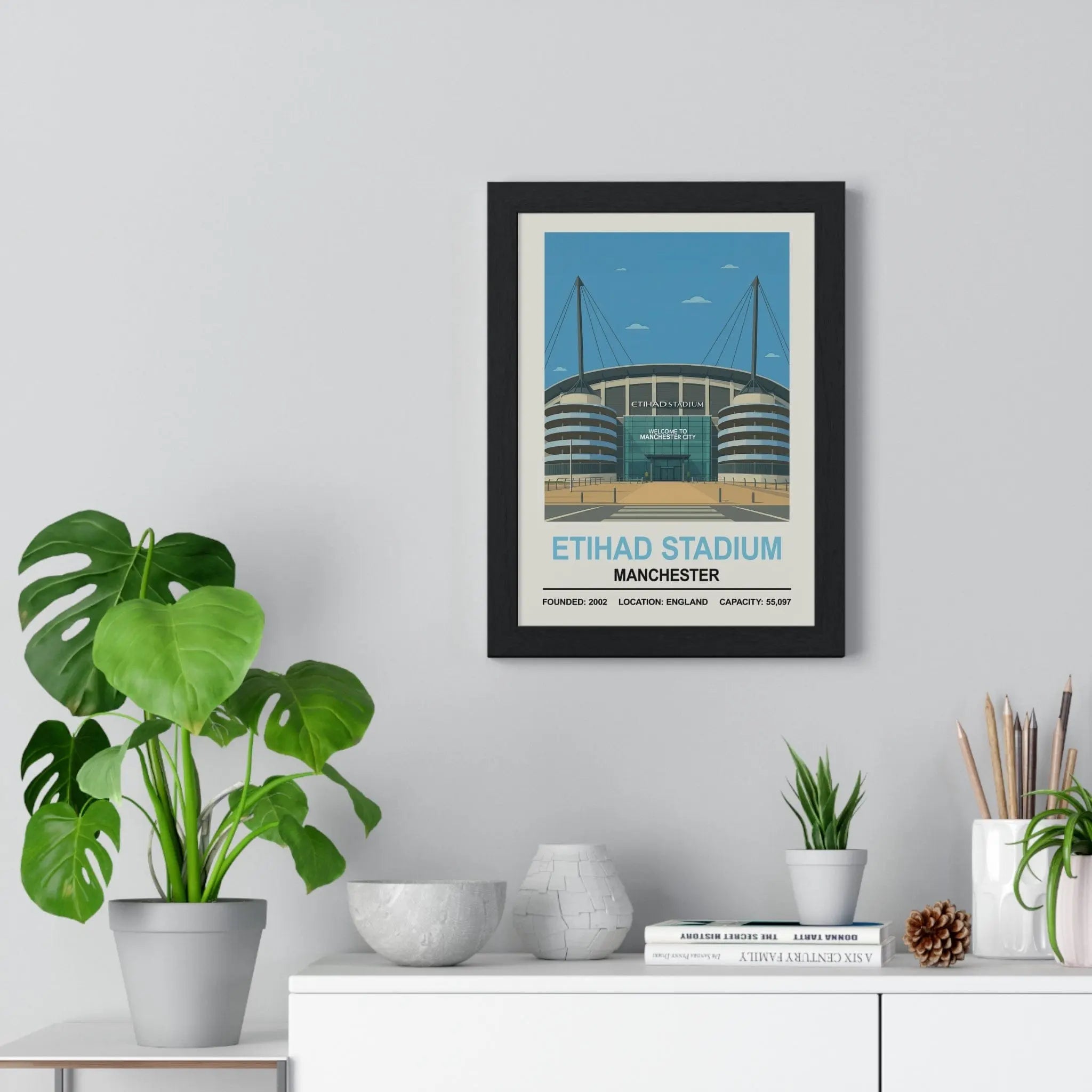 Manchester City Etihad Stadium Print