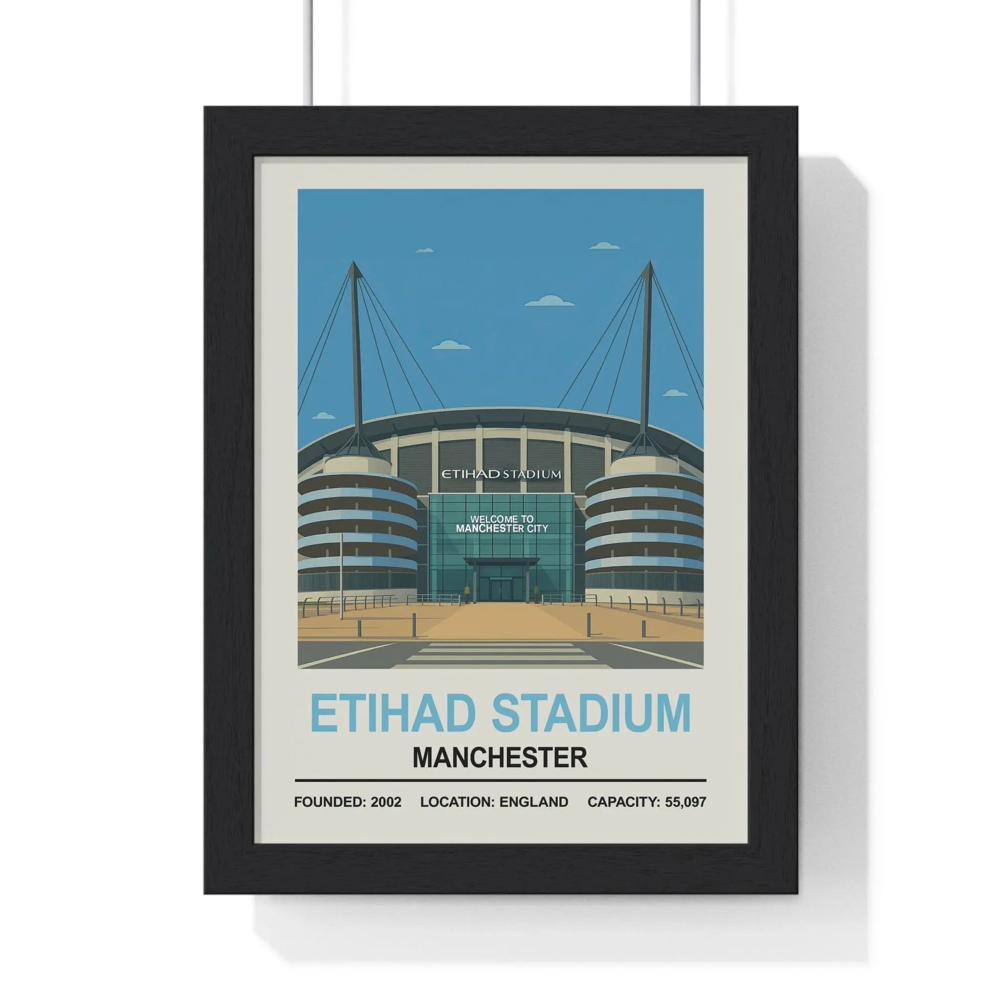 Manchester City Etihad Stadium Print