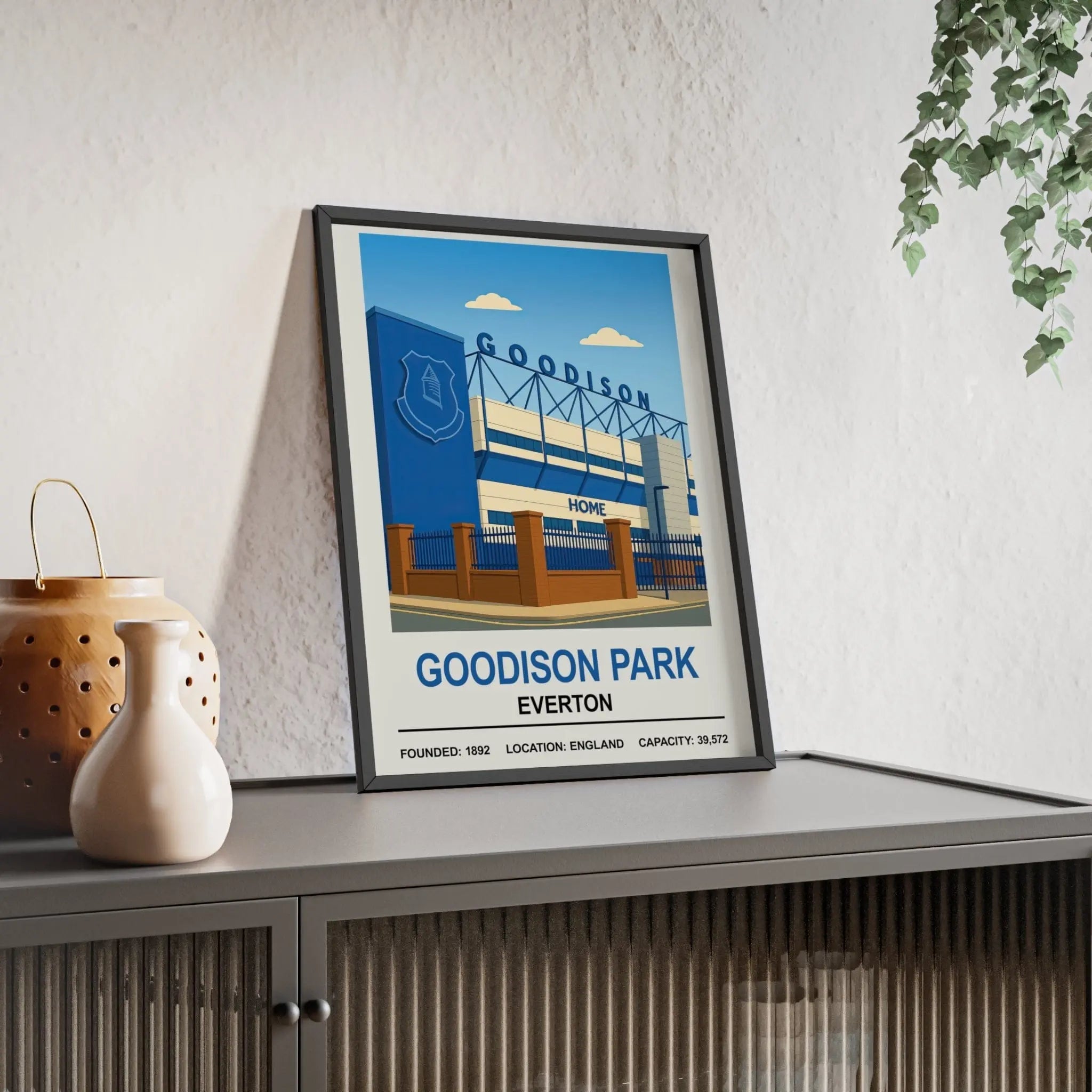 Everton Goodison Park Stadium Print