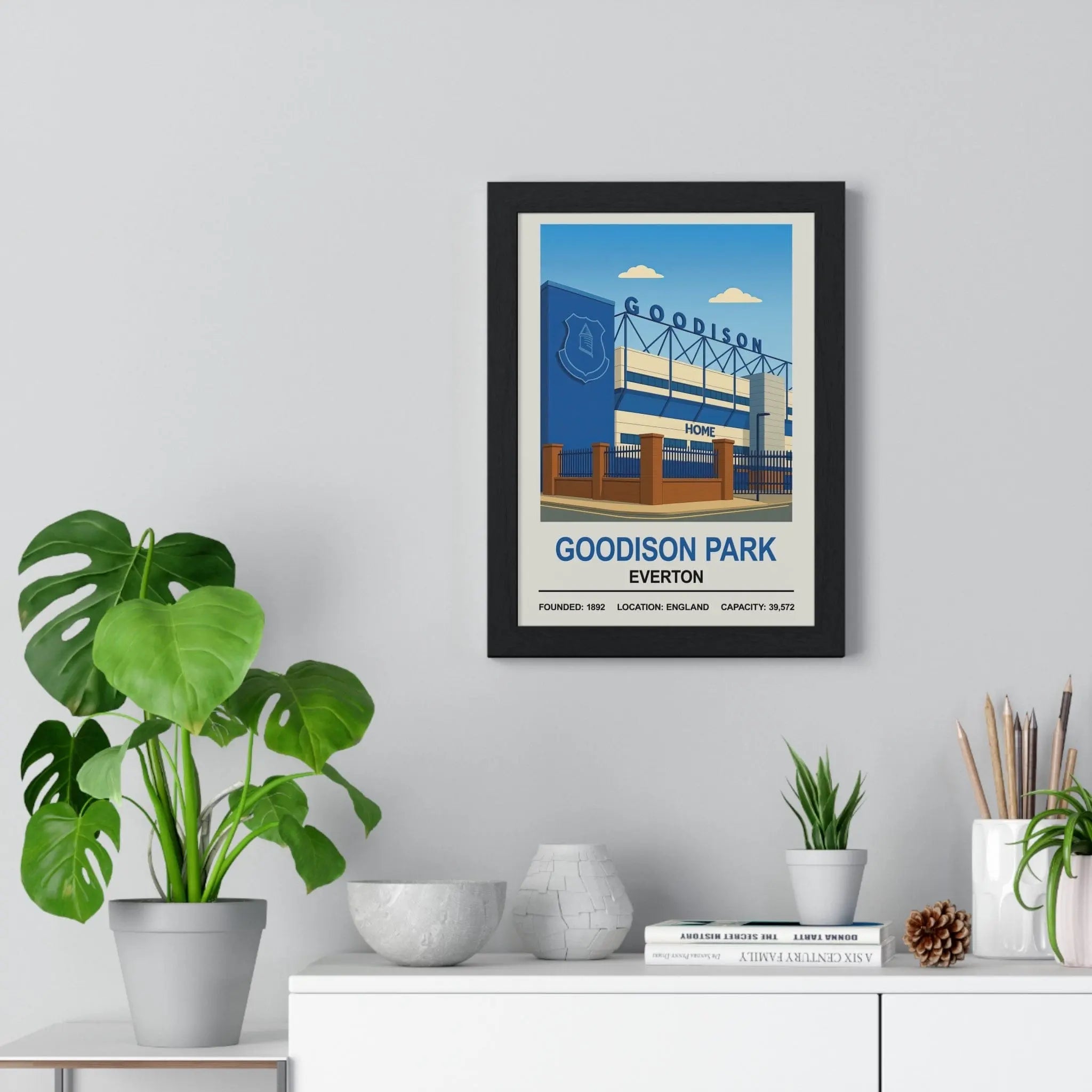 Everton Goodison Park Stadium Print