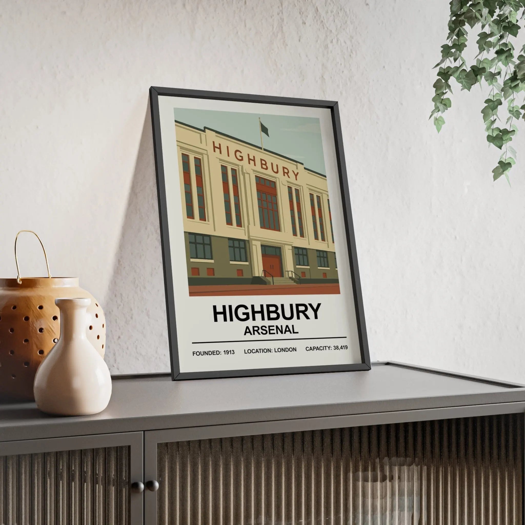 Arsenal Highbury Stadium Print