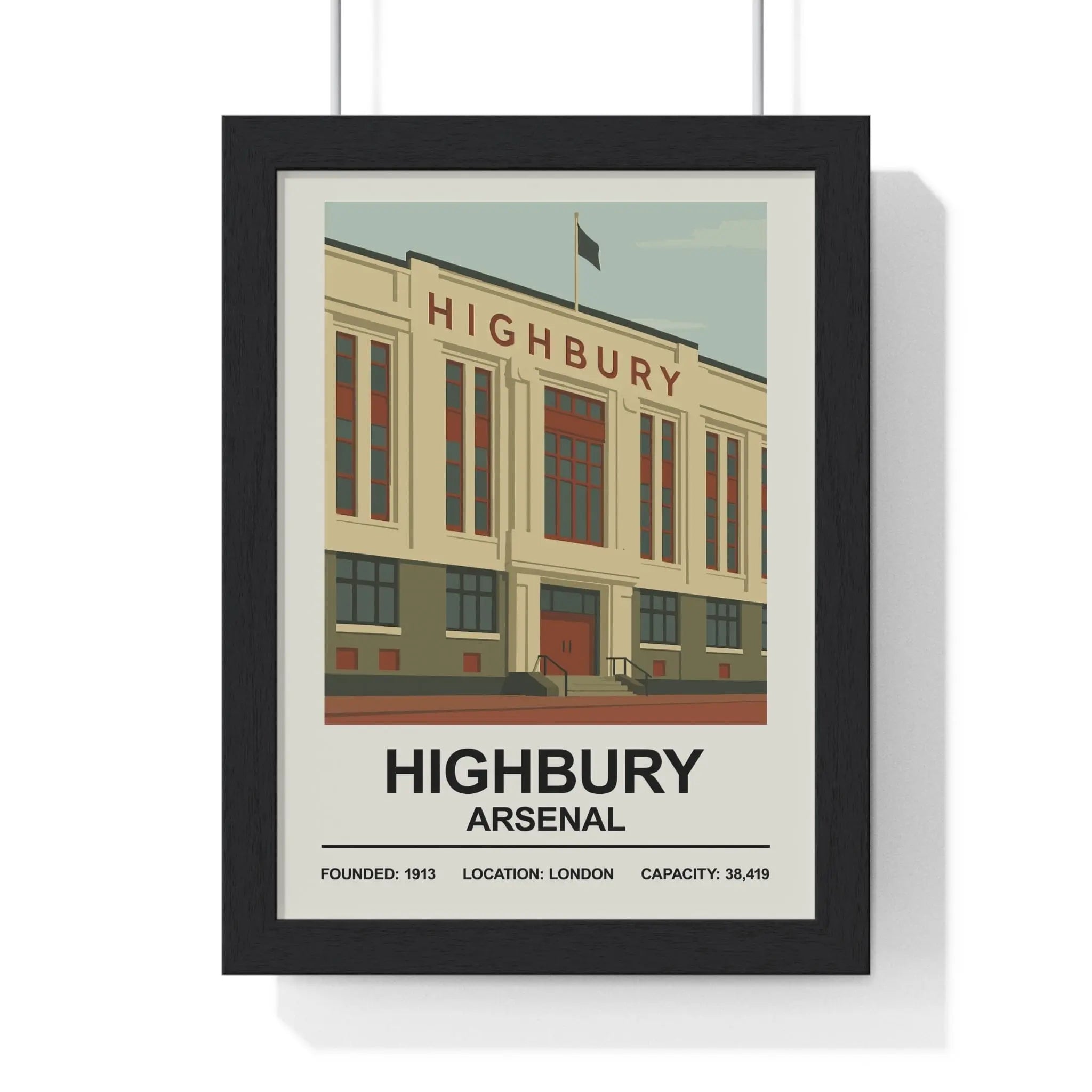 Arsenal Highbury Stadium Print