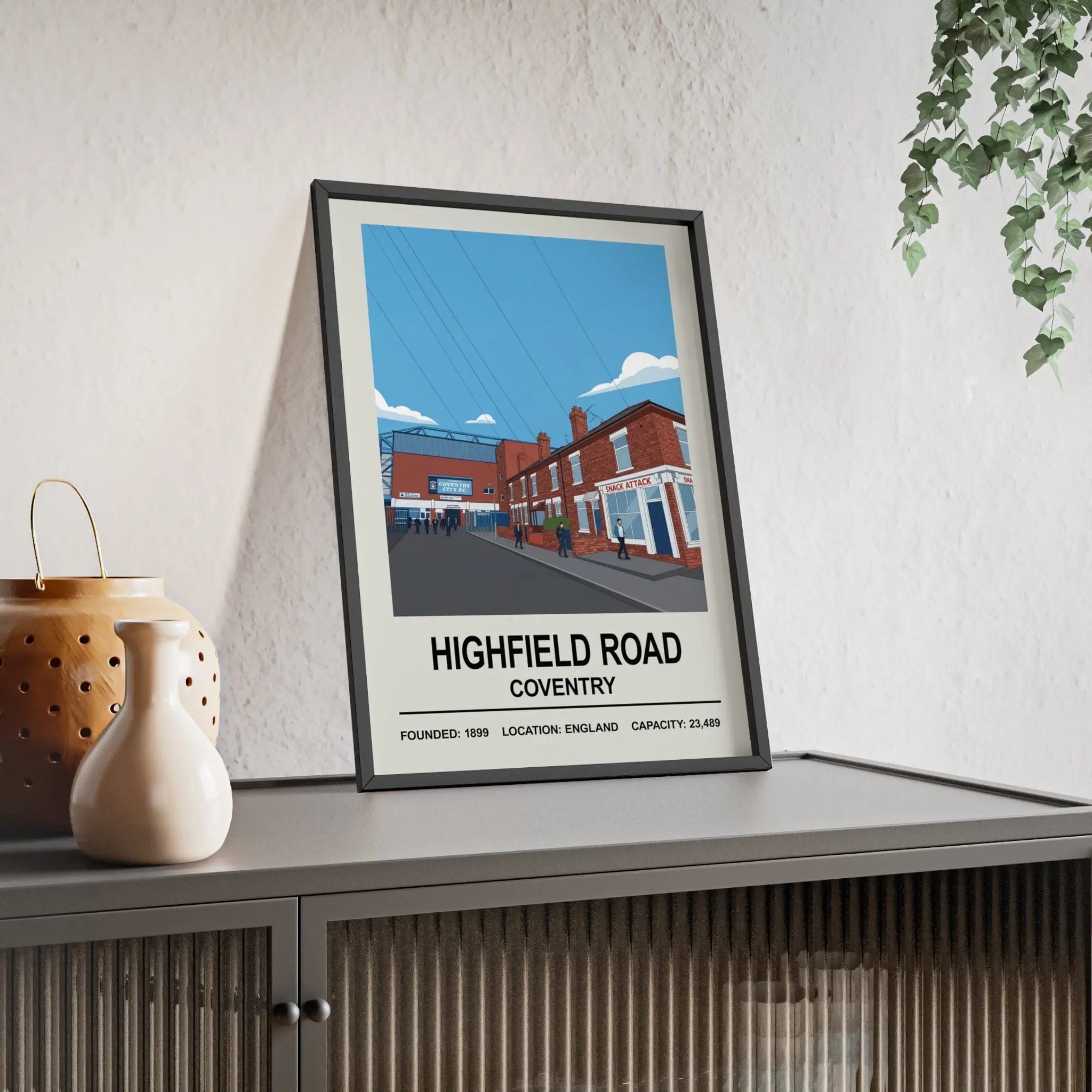 Coventry Highfield Road Print