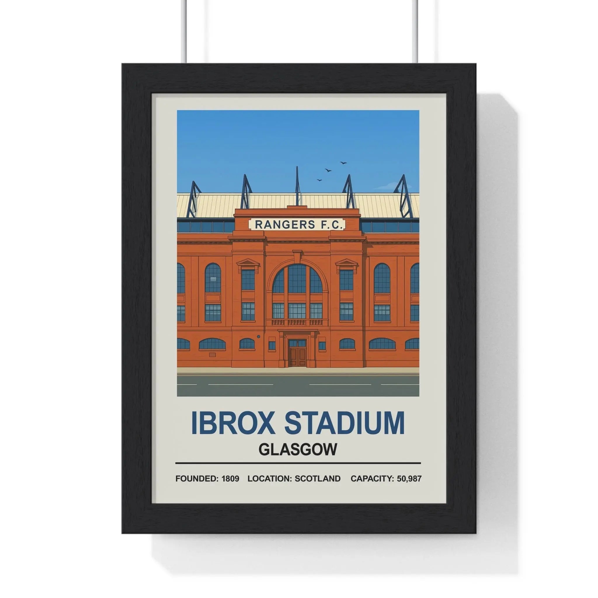 Rangers Ibrox Stadium Print
