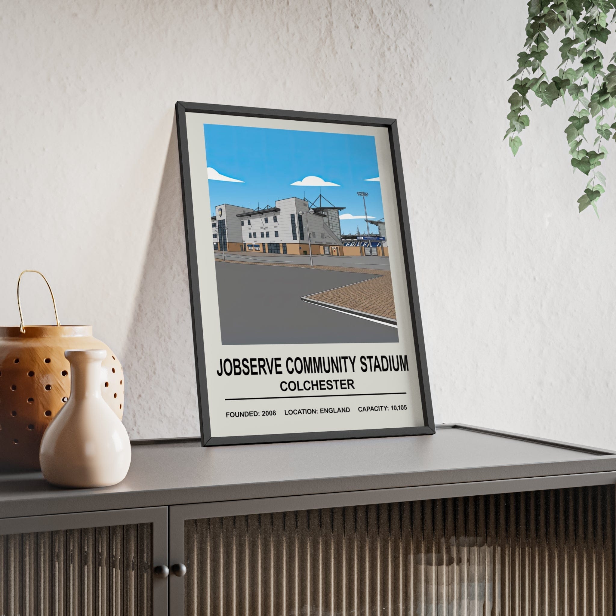 Colchester JobServe Community Stadium Print