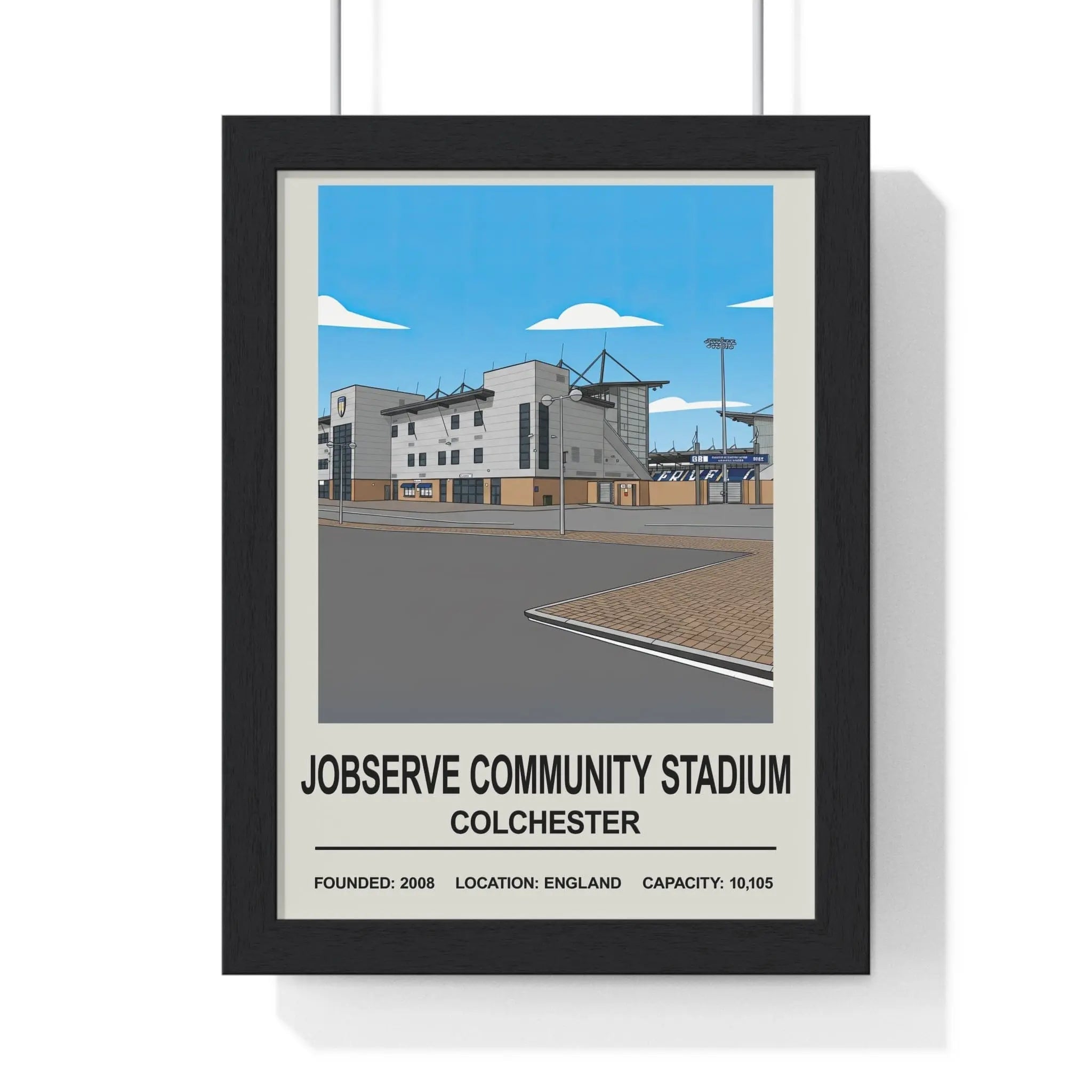 Colchester JobServe Community Stadium Print