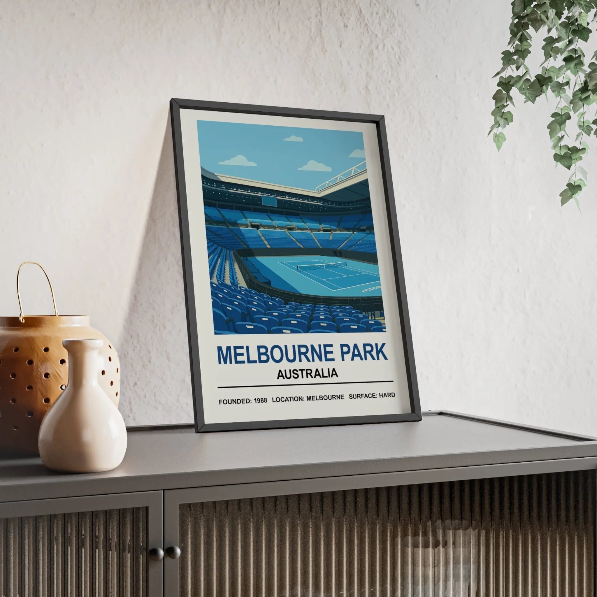 Melbourne Park Australia Stadium Print