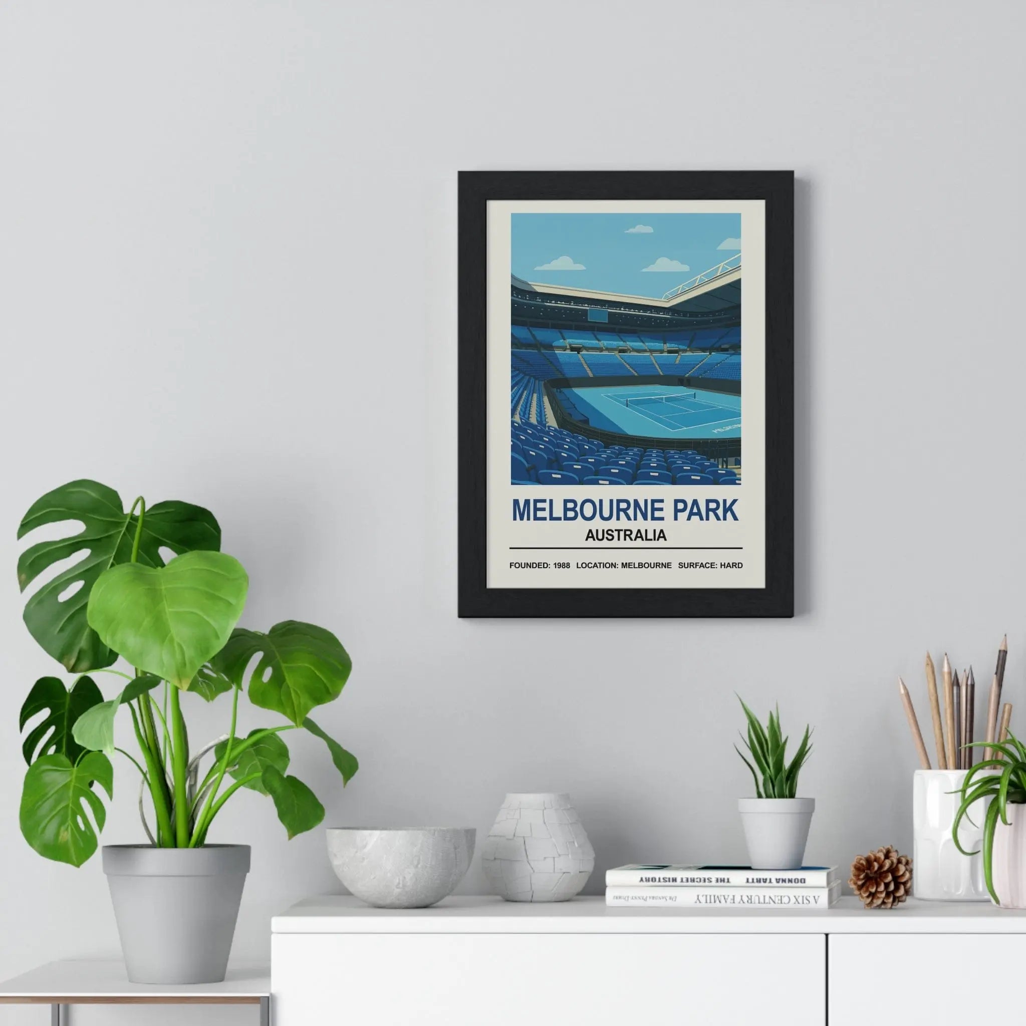 Melbourne Park Australia Stadium Print