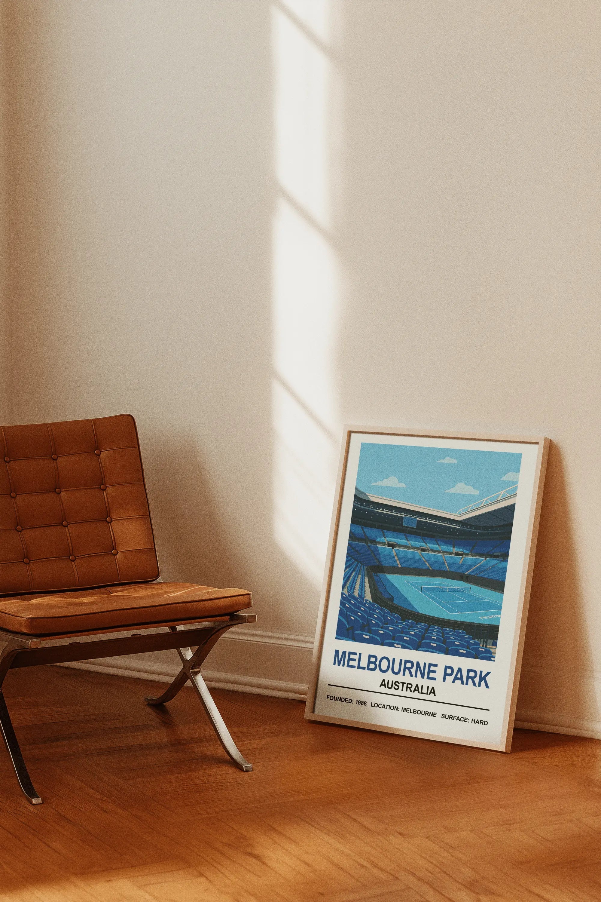 Melbourne Park Australia Stadium Print