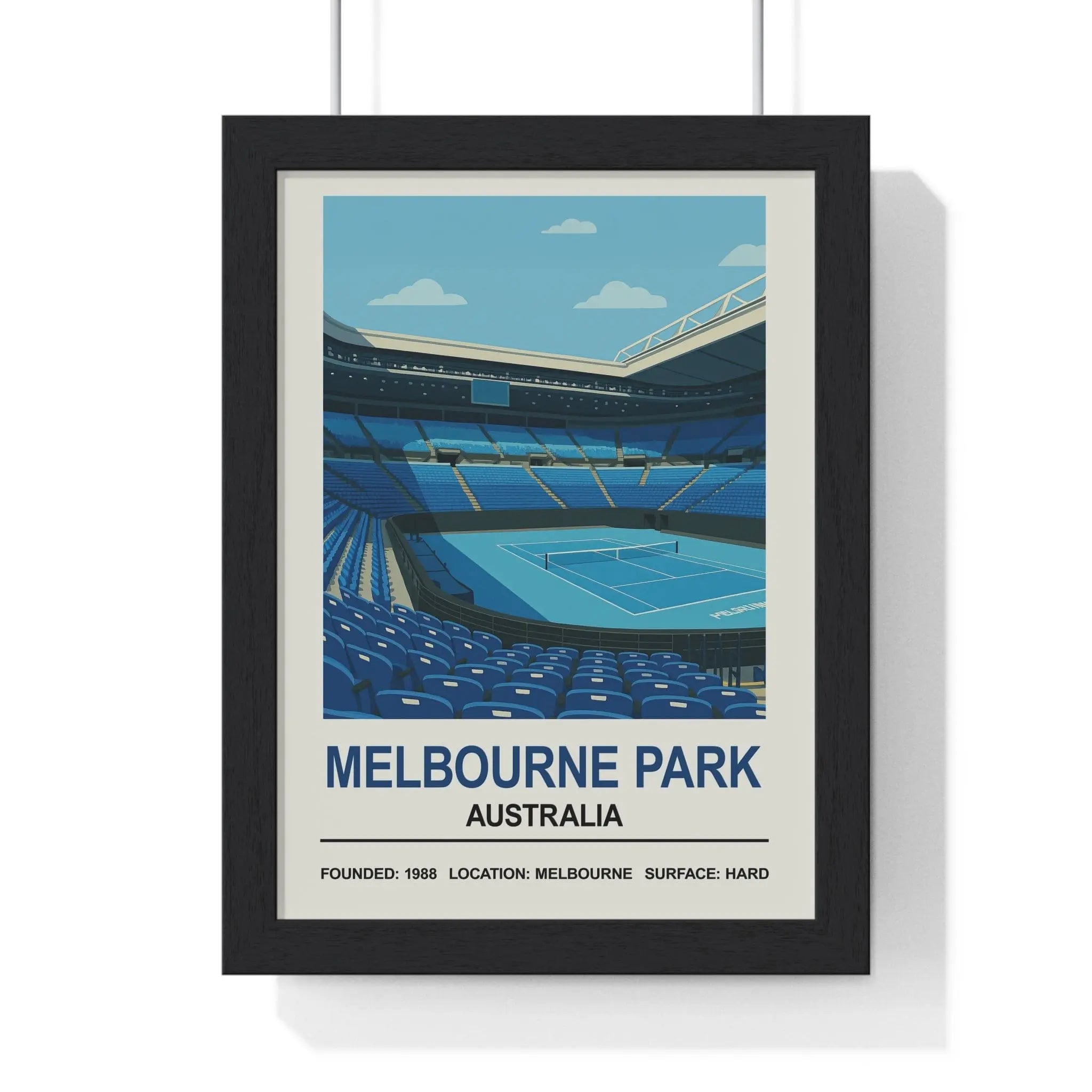 Melbourne Park Australia Stadium Print