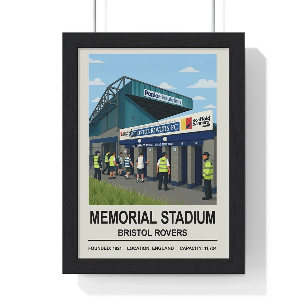 Bristol City Memorial Stadium Print