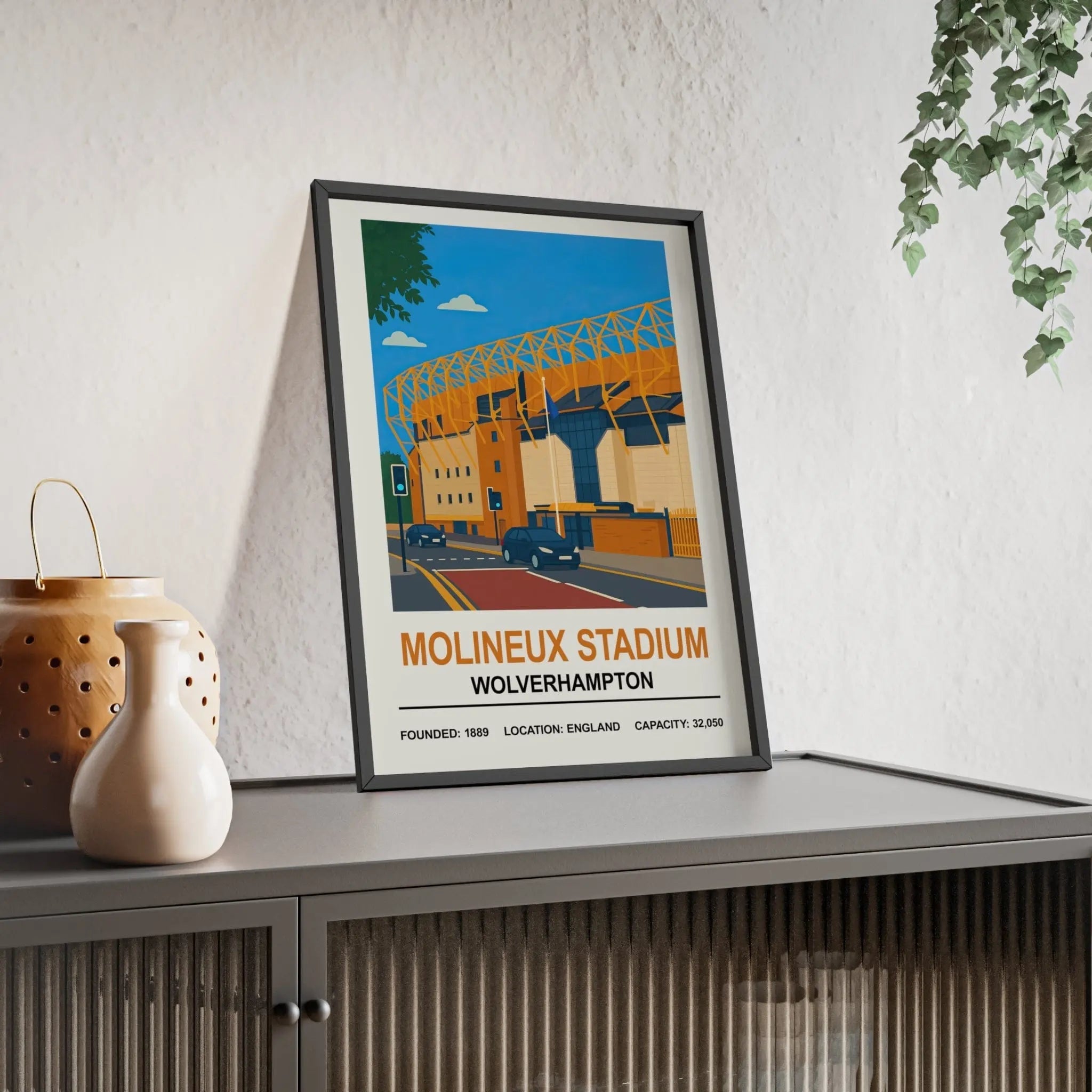 Wolverhampton Wanderers Molineux Stadium Print