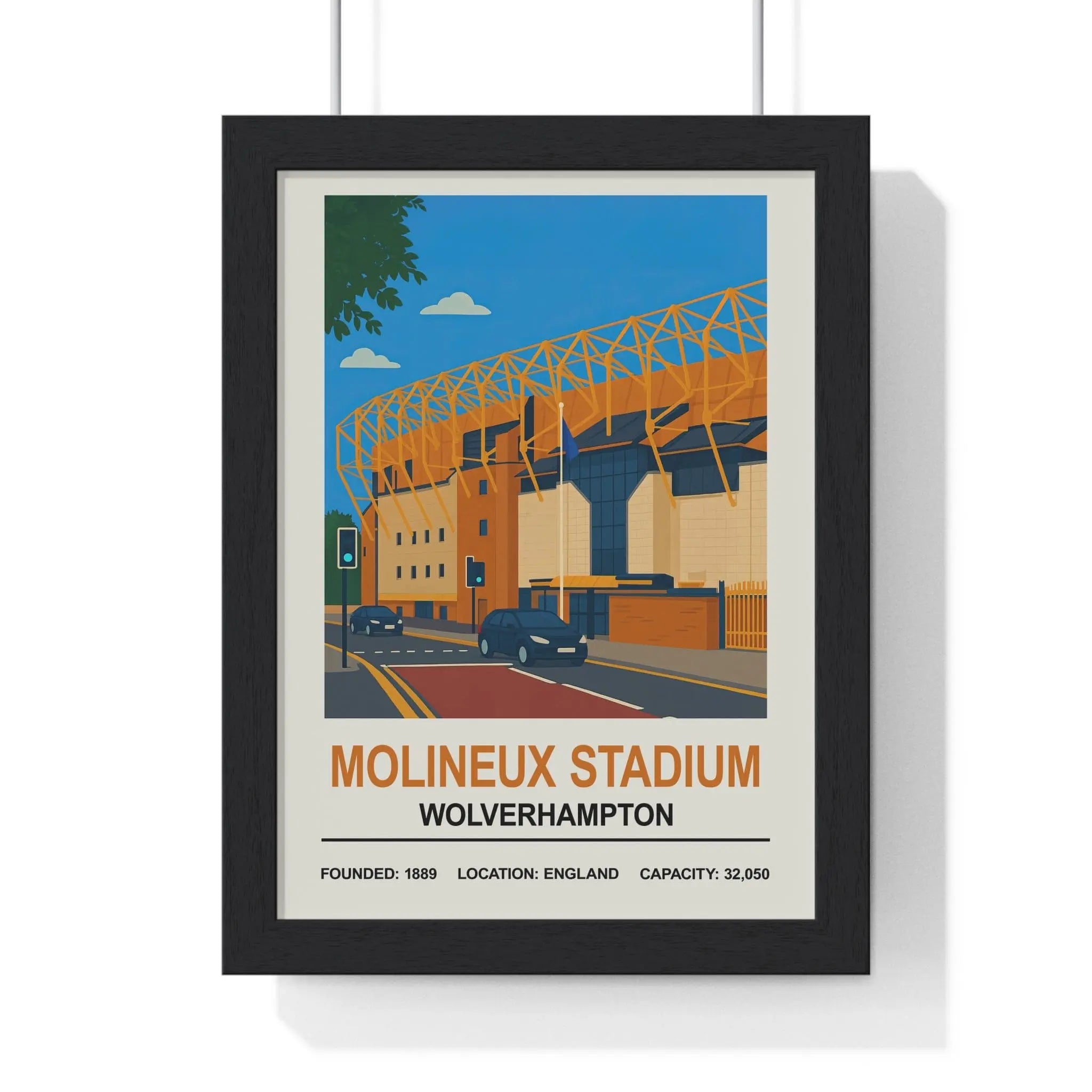 Wolverhampton Wanderers Molineux Stadium Print