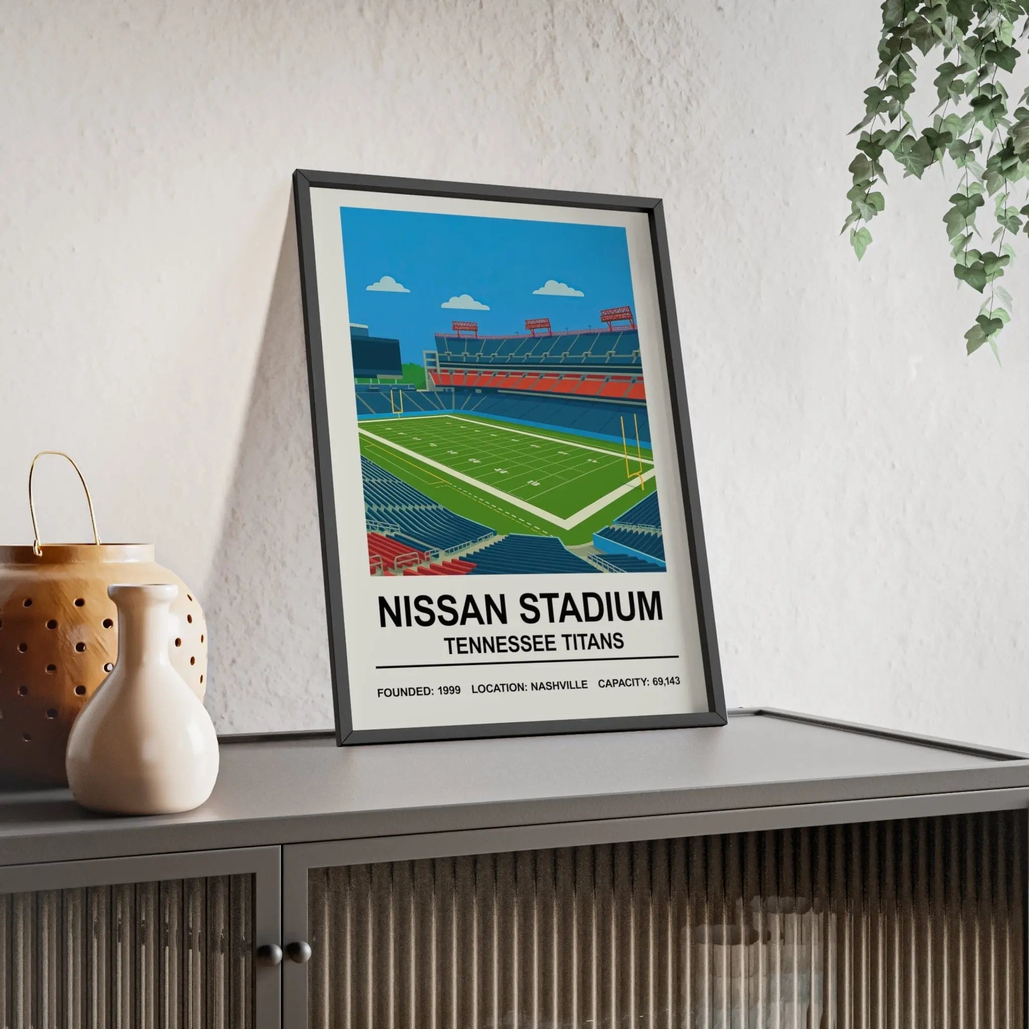 Tennessee Titans Nissan Stadium Print