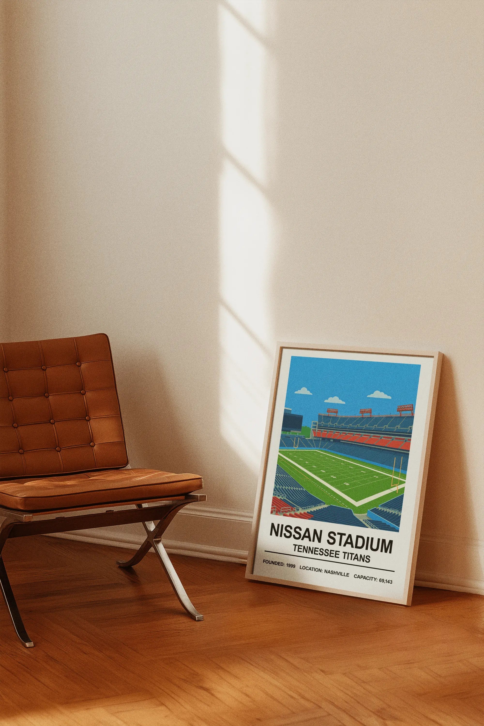 Tennessee Titans Nissan Stadium Print