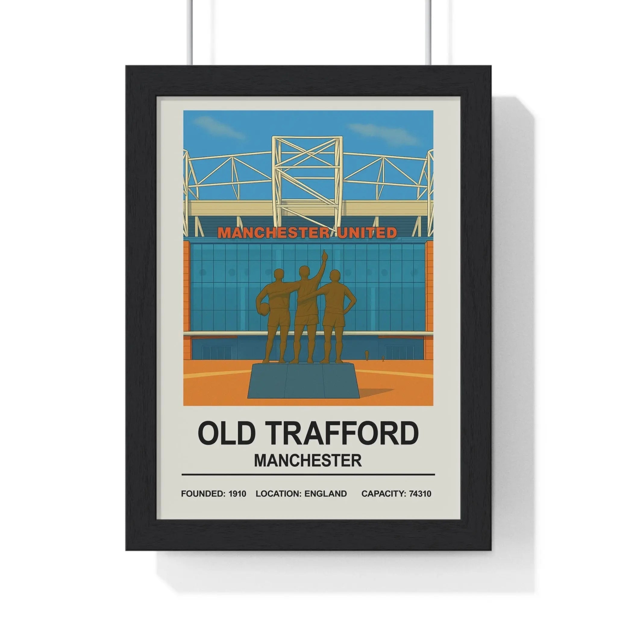 Manchester Old Trafford Legends Stadium Print