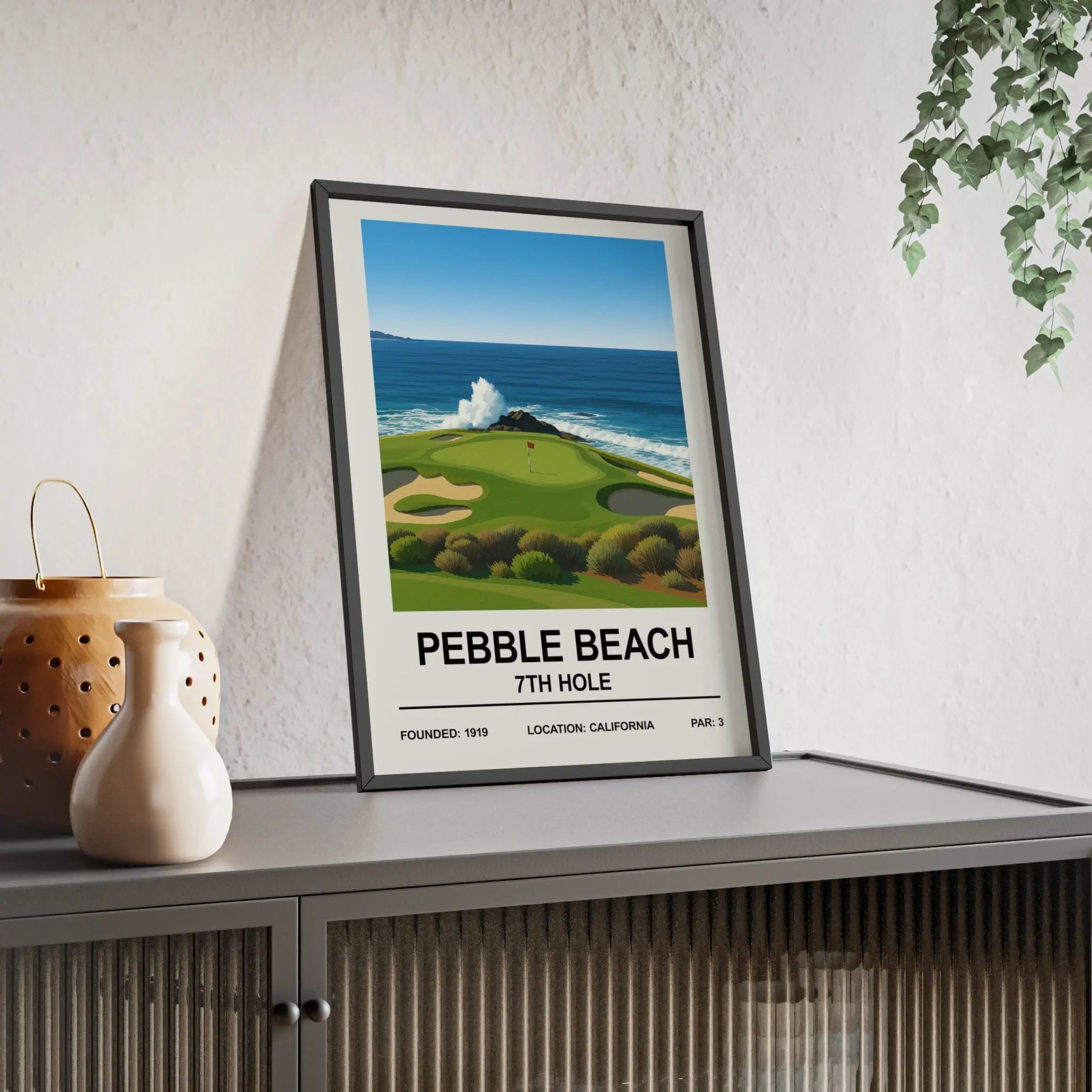 Pebble Beach – 7th Hole Print