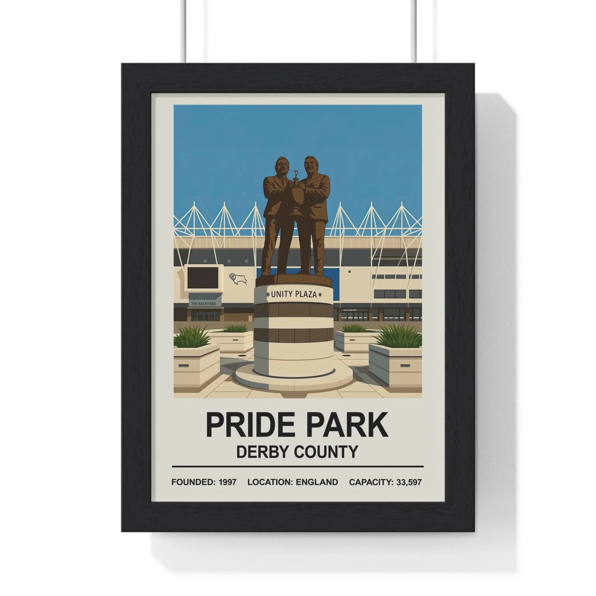 Derby County Pride Park Stadium Print