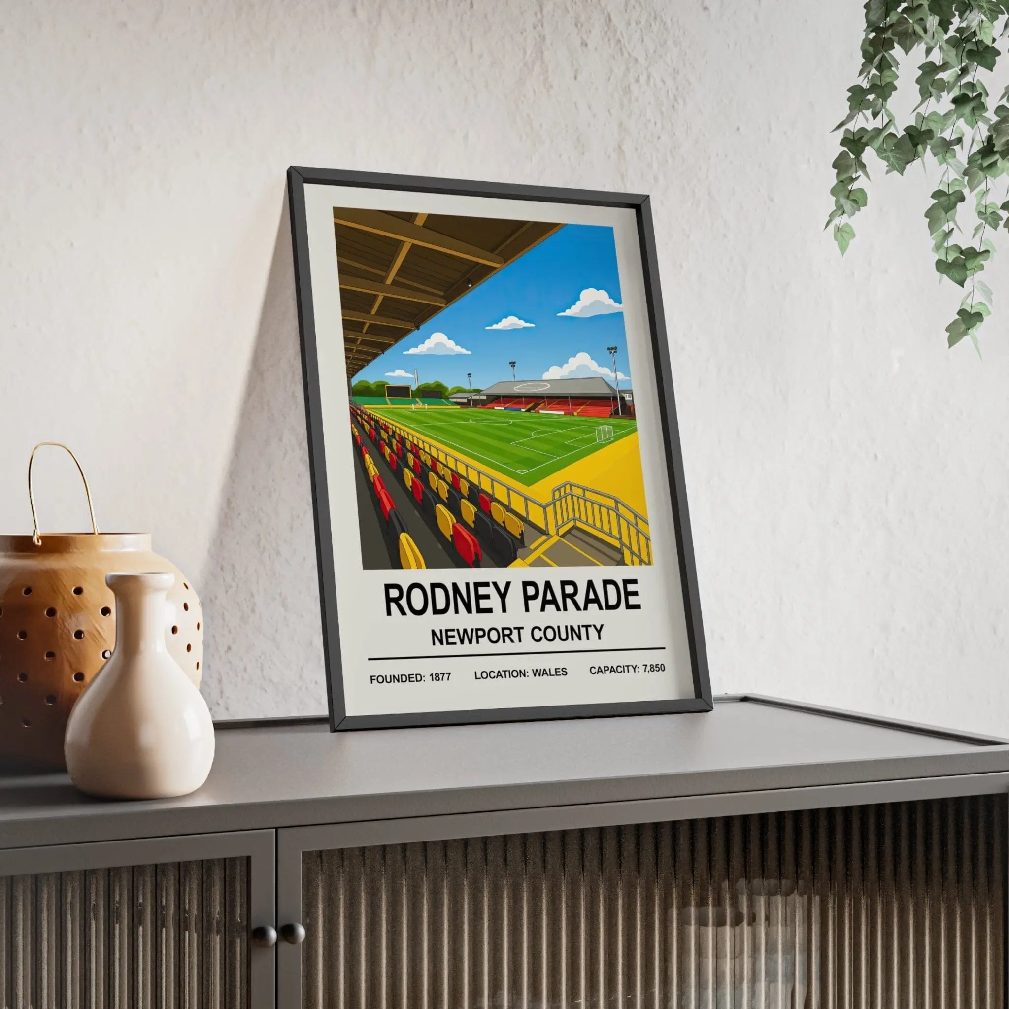 Newport Rodney Parade Stadium Print