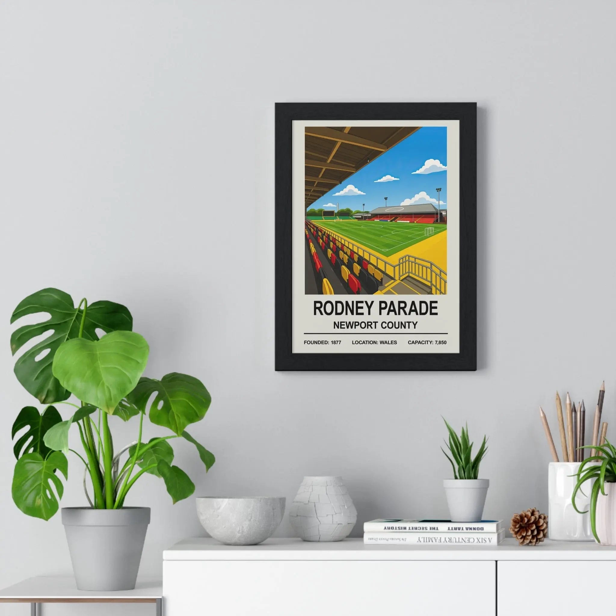 Newport Rodney Parade Stadium Print