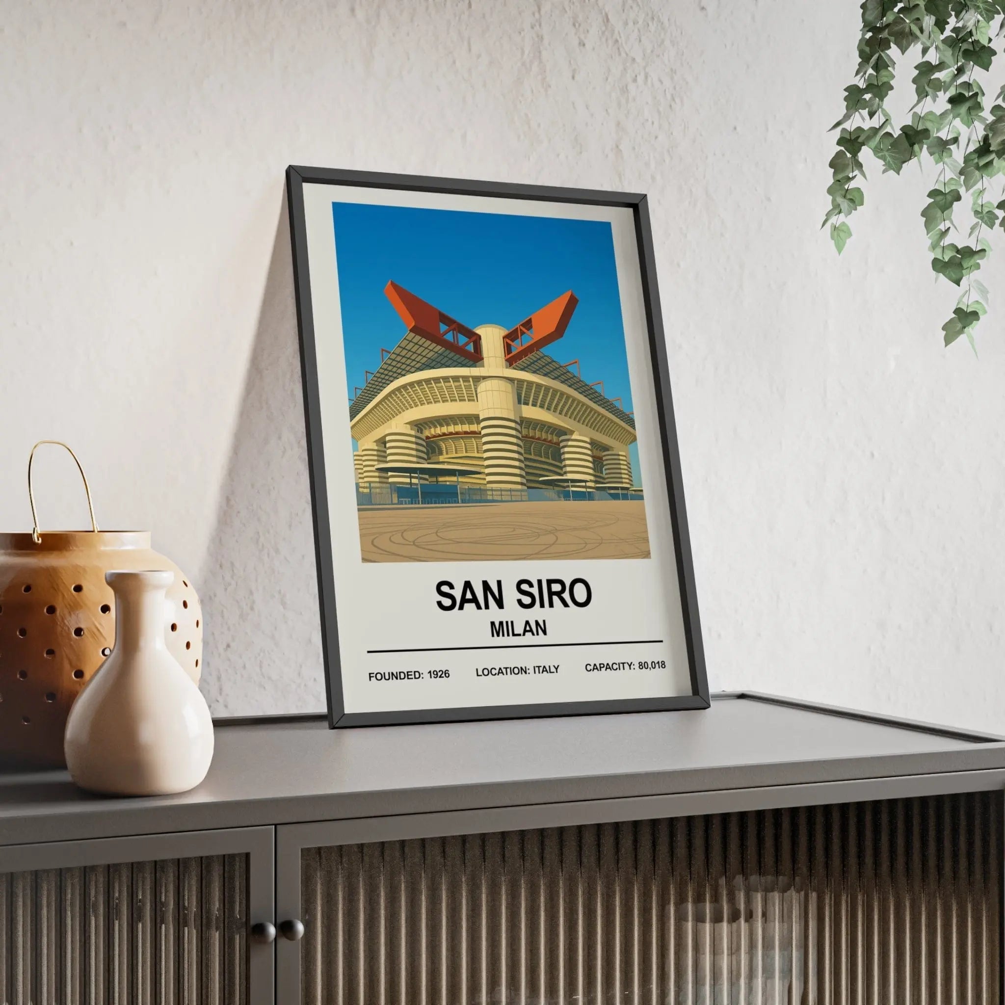 San Siro Exterior Stadium Print