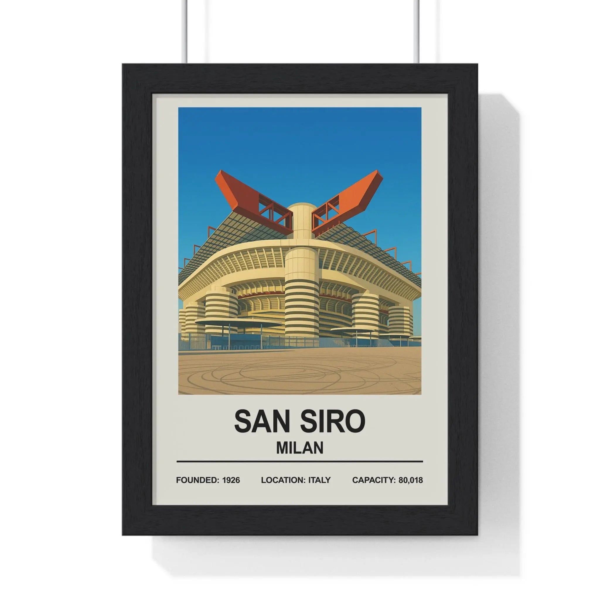 San Siro Exterior Stadium Print