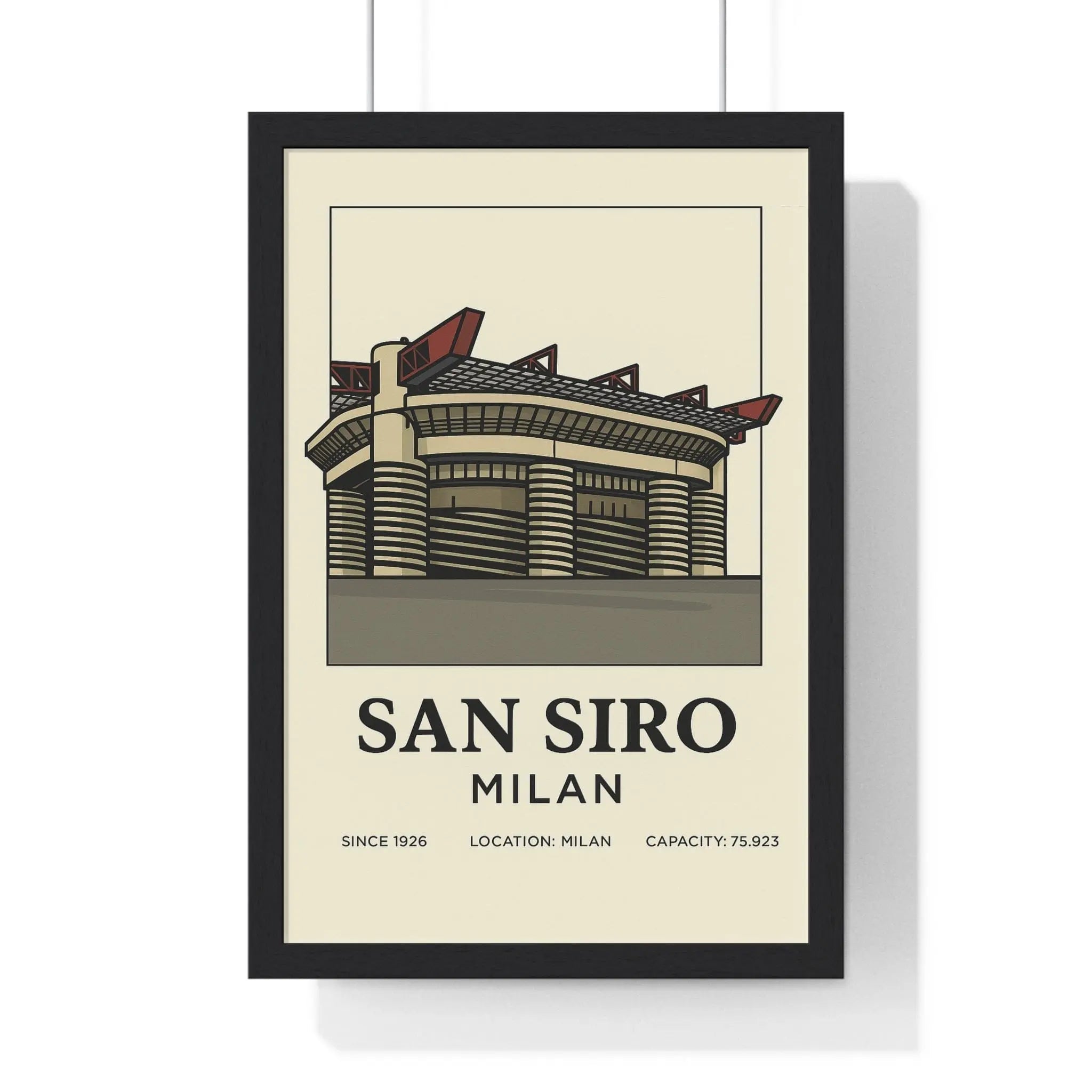 San Siro Milan Stadium Print