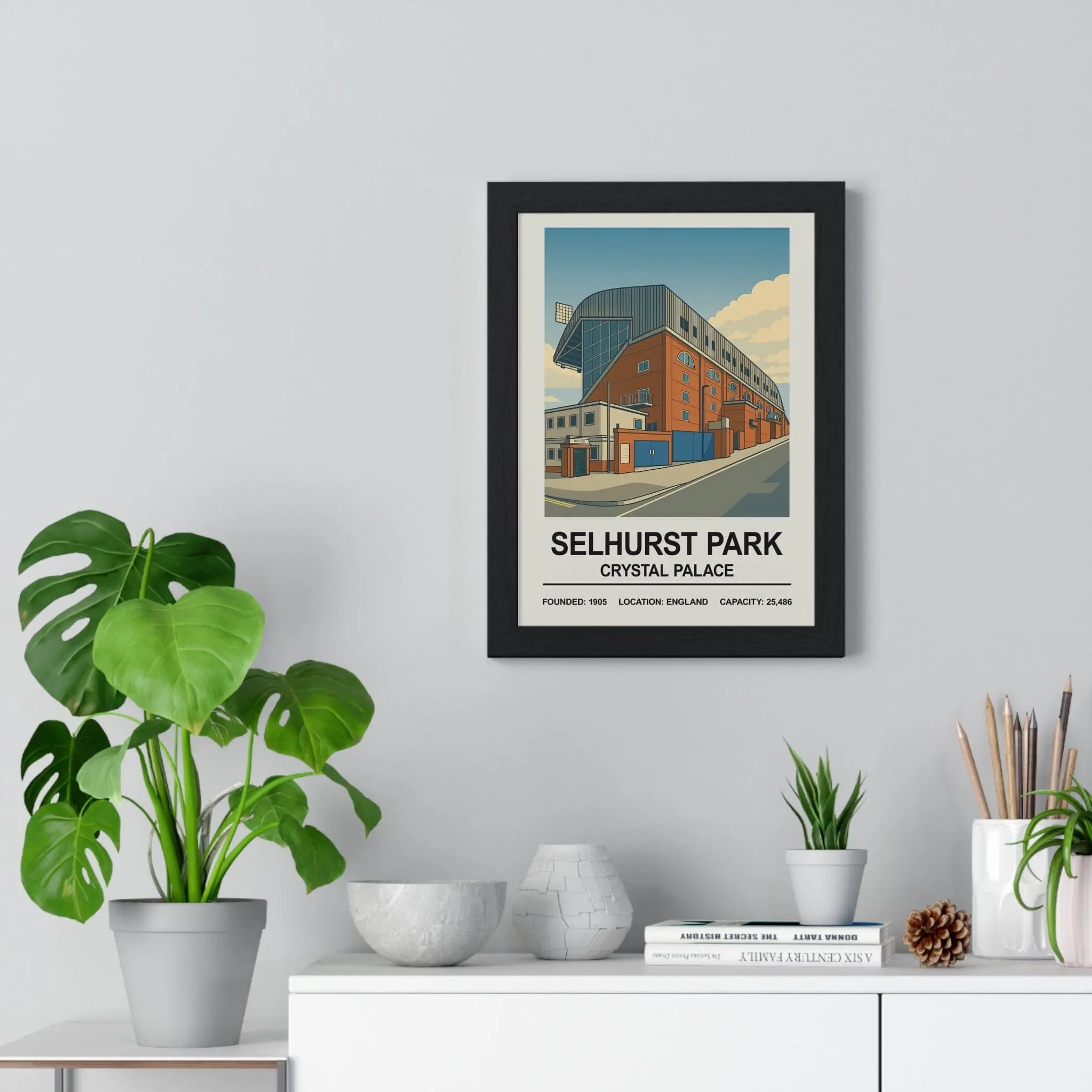 Crystal Palace Selhurst Park Stadium Print
