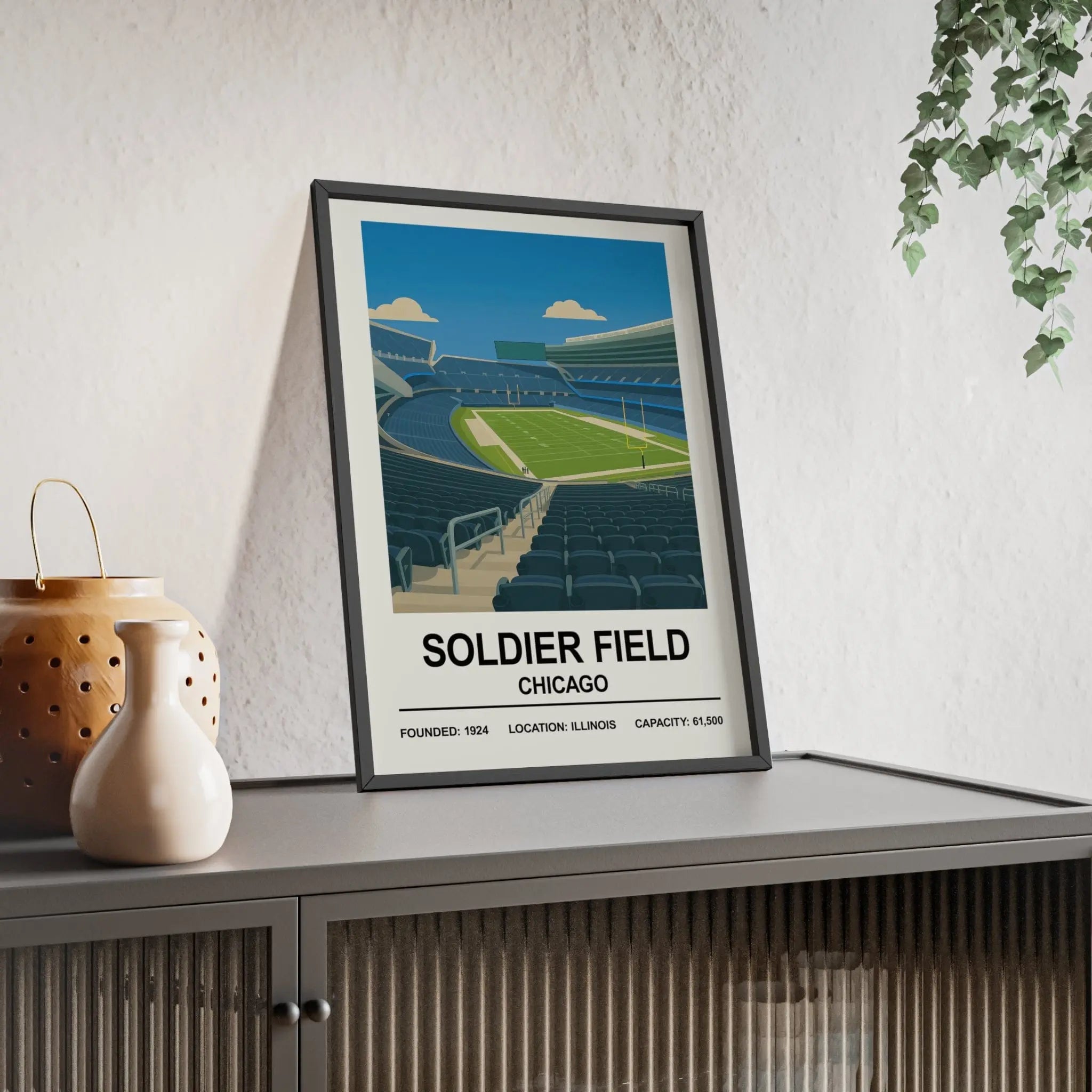 Chicago Soldier Field Stadium Print