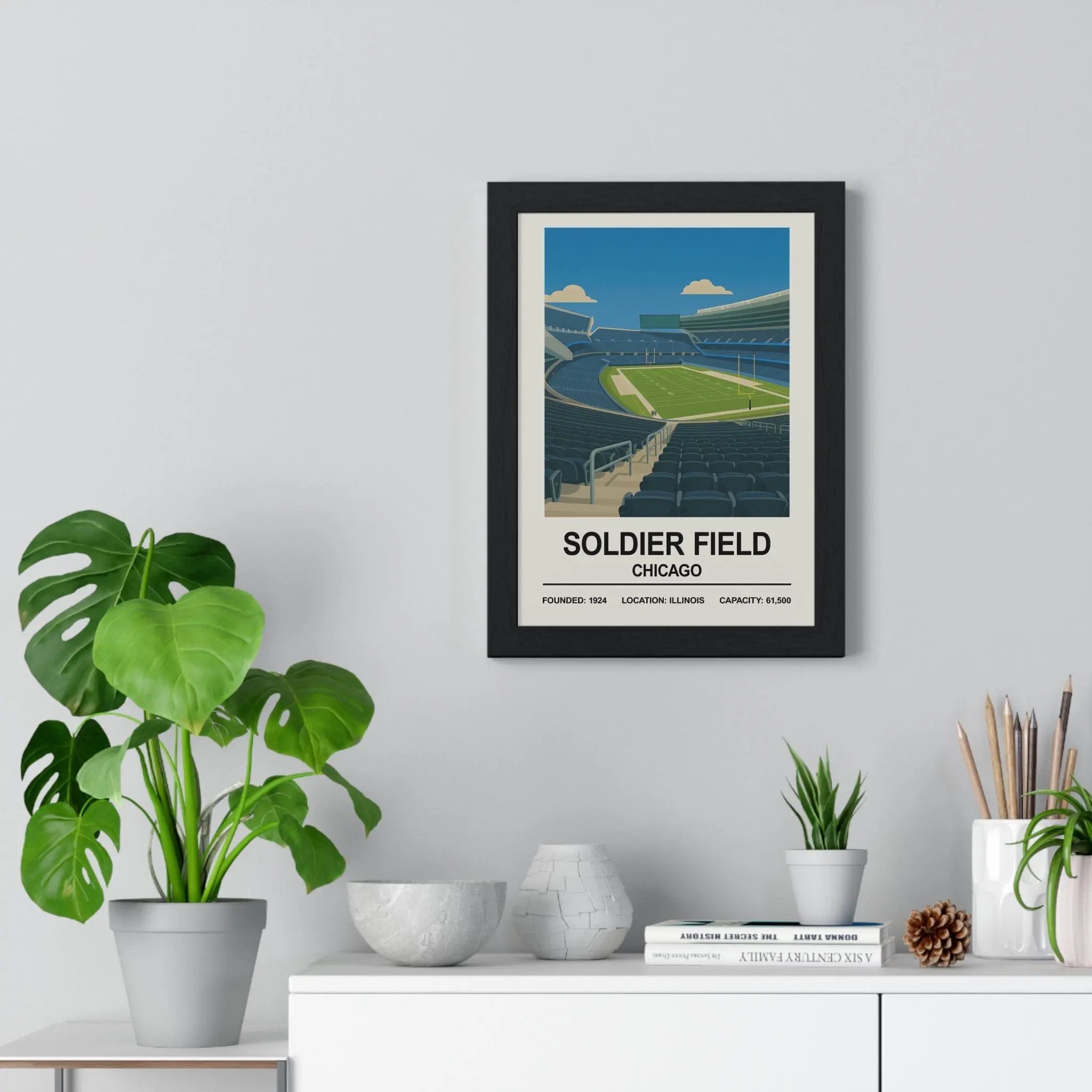 Chicago Soldier Field Stadium Print