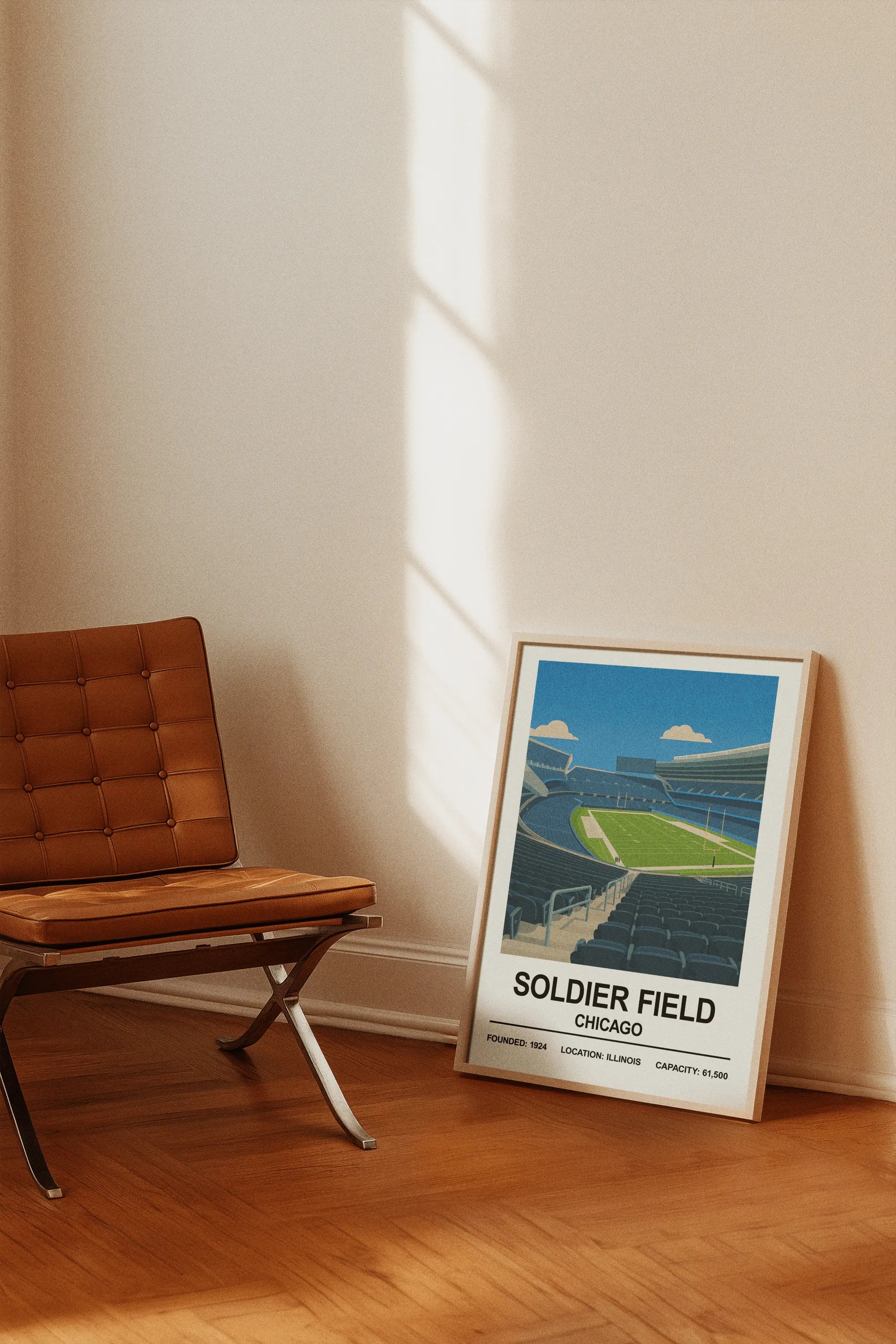 Chicago Soldier Field Stadium Print