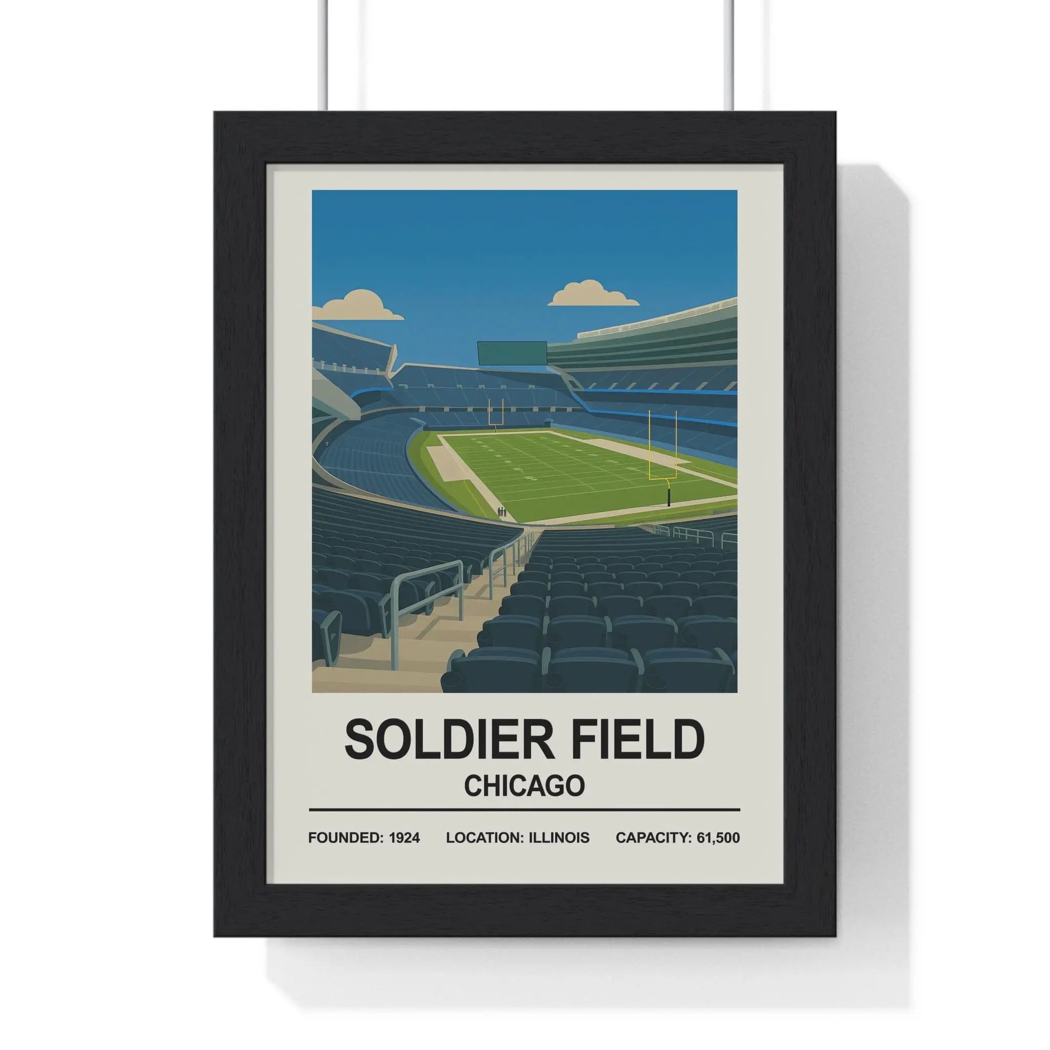 Chicago Soldier Field Stadium Print