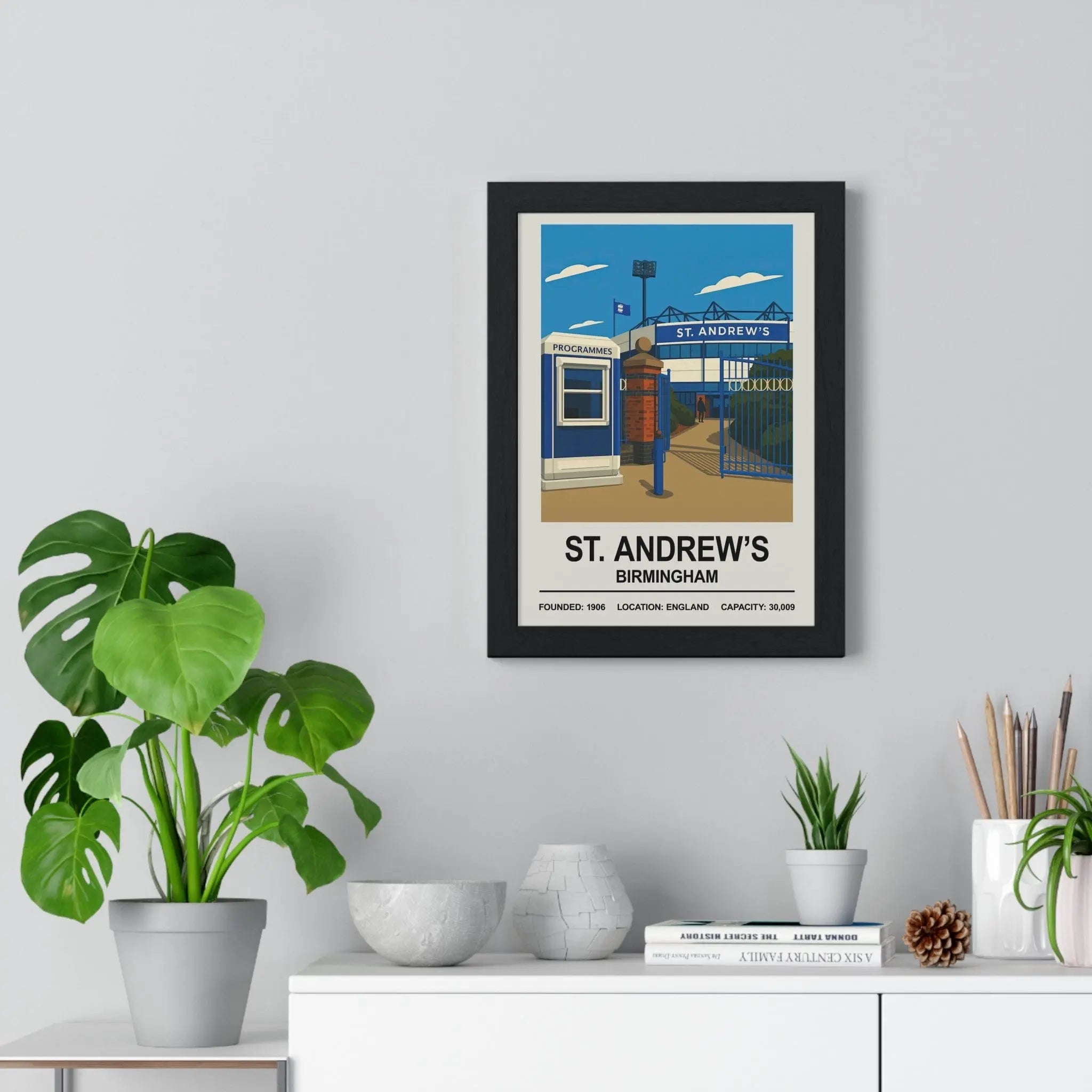 Birmingham City St Andrew's Stadium Print