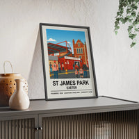 Exeter St James Park Stadium Print