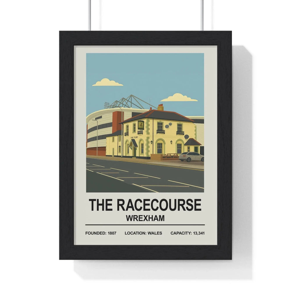 Wrexham The Racecourse Ground Stadium Print