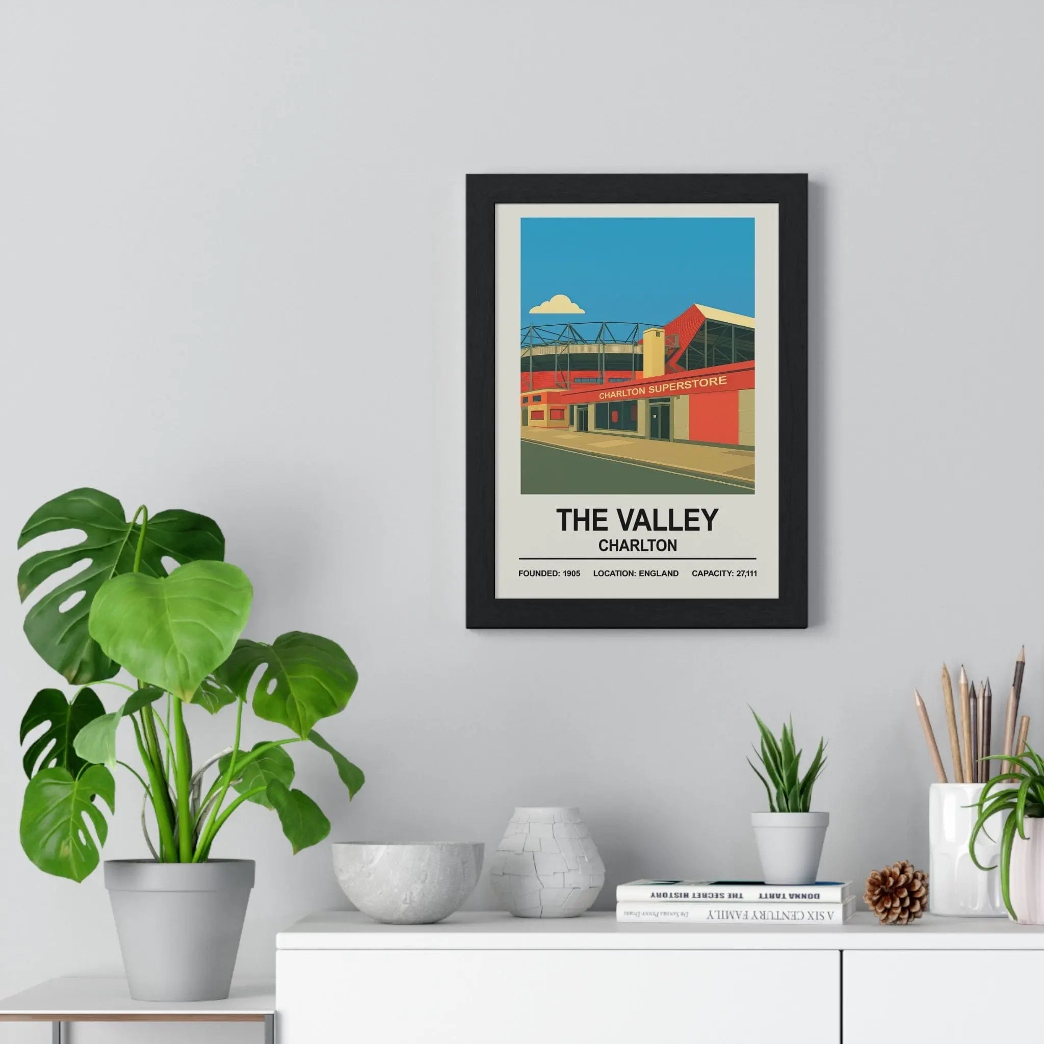 Charlton The Valley Stadium Print